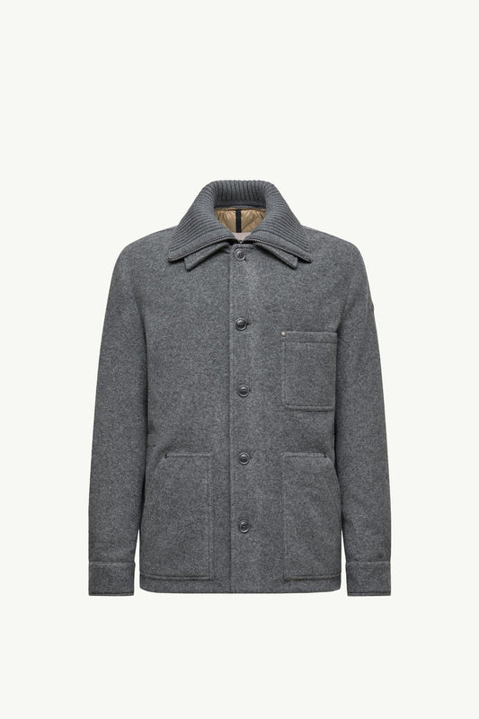 Germain Wool Down Shirt Jacket