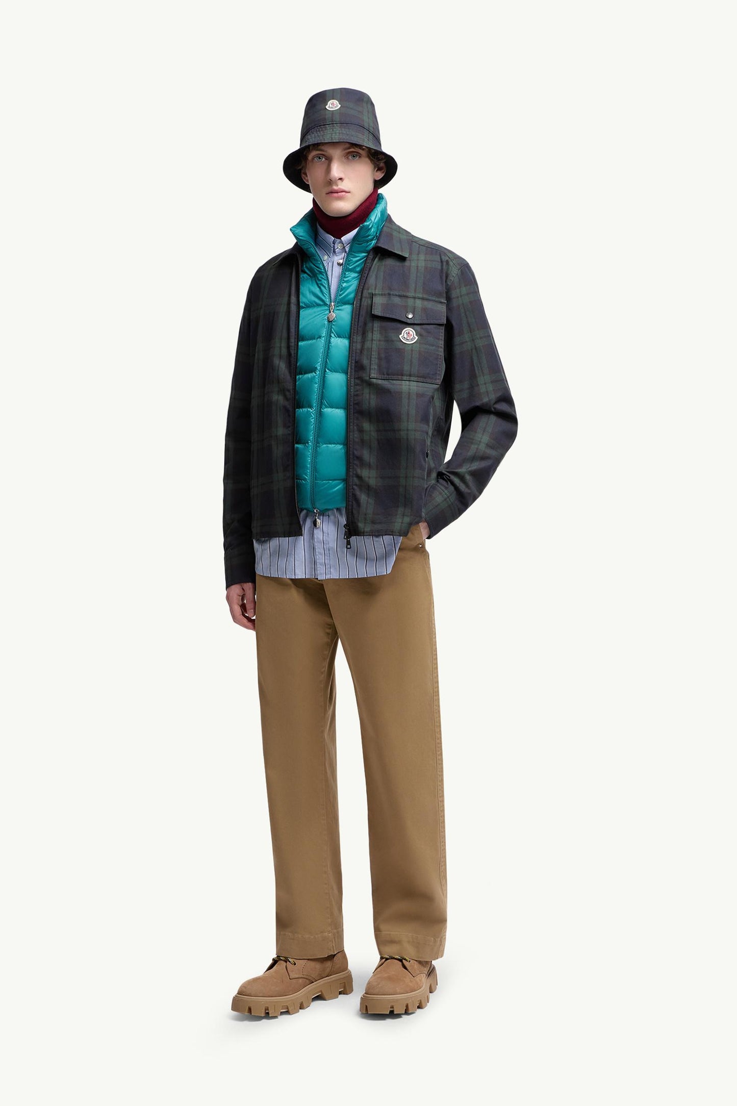 Cotton Gabardine Trousers