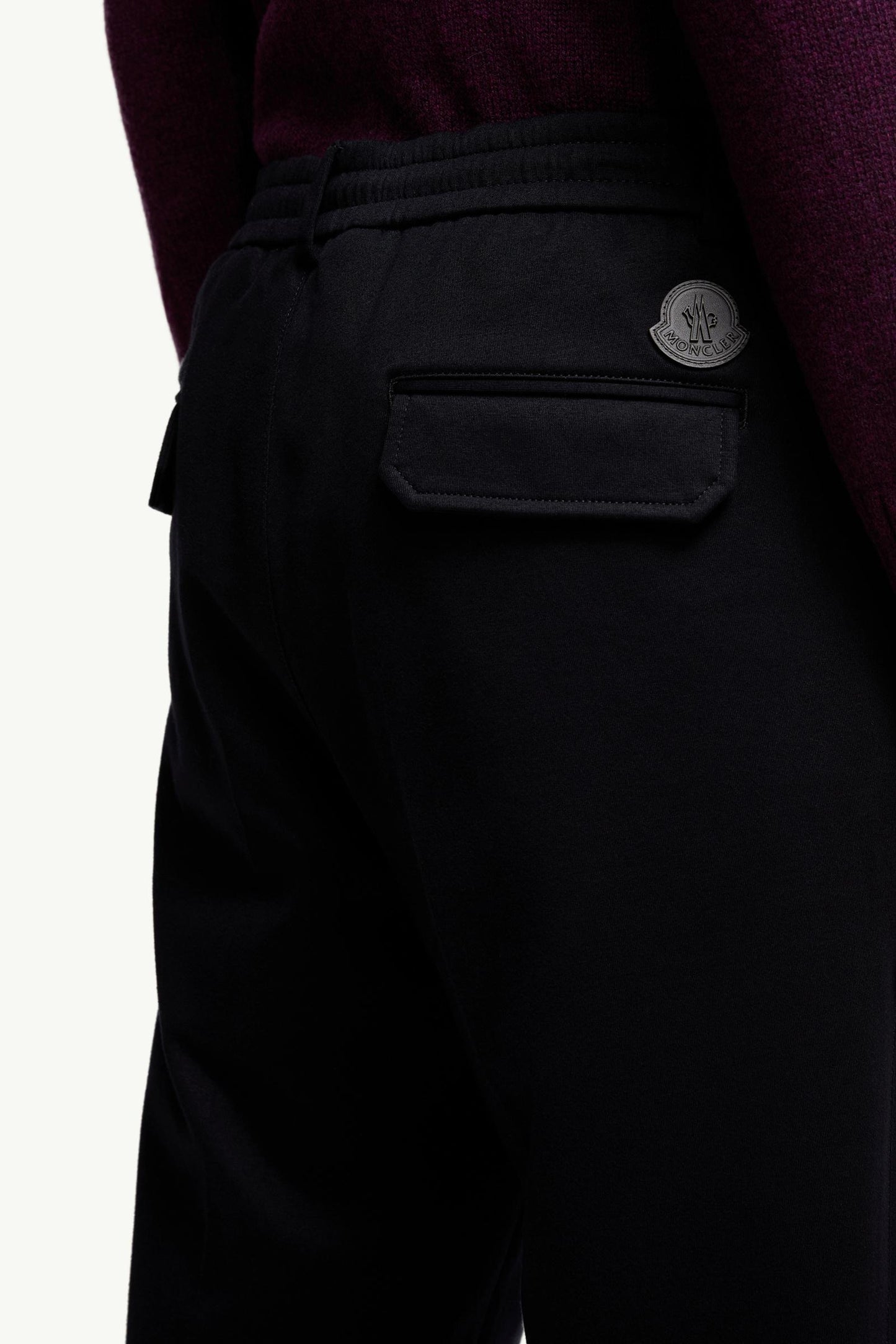 Cotton Blend Tailored Trousers