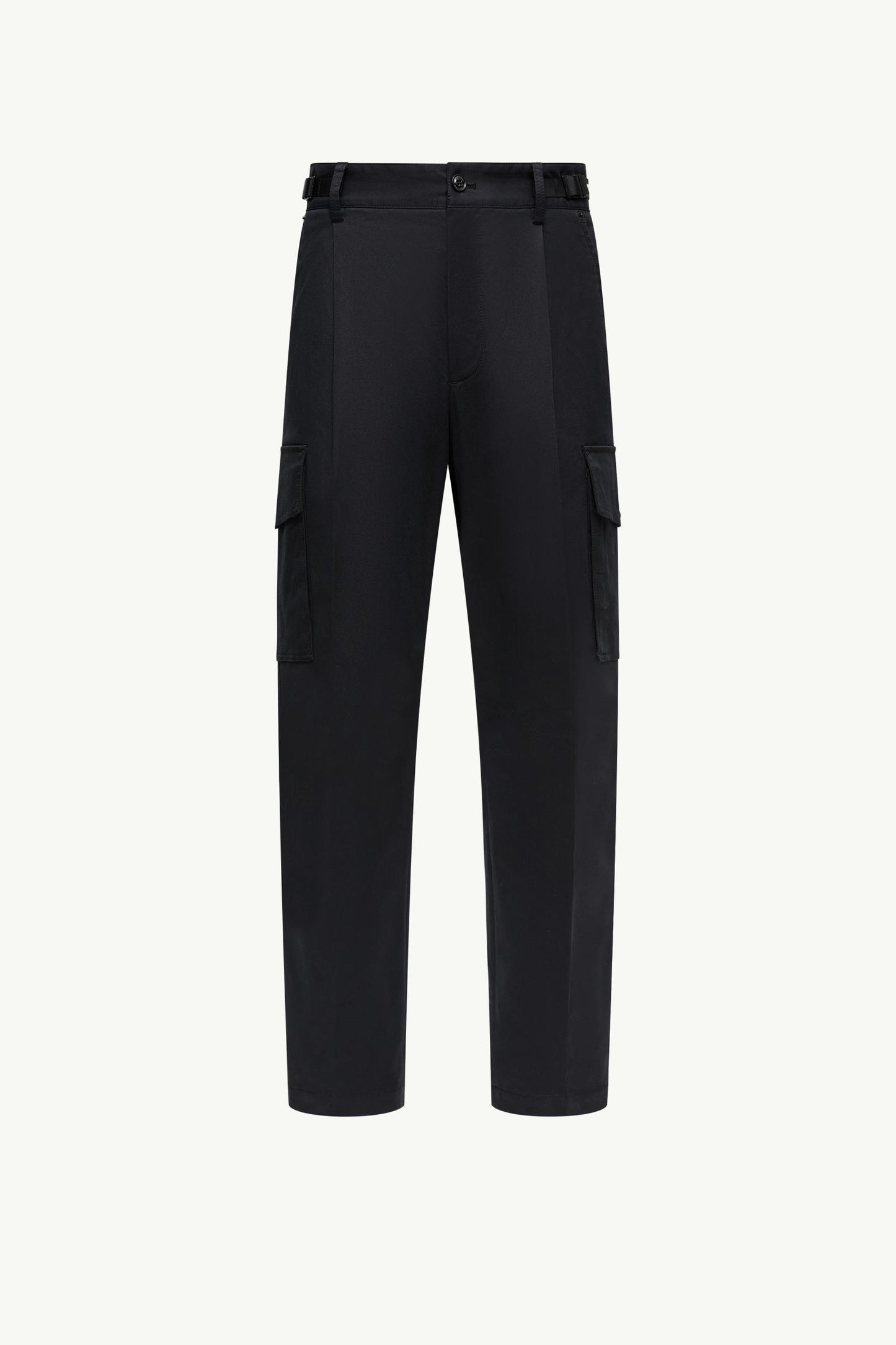 Cotton Gabardine Cargo Trousers