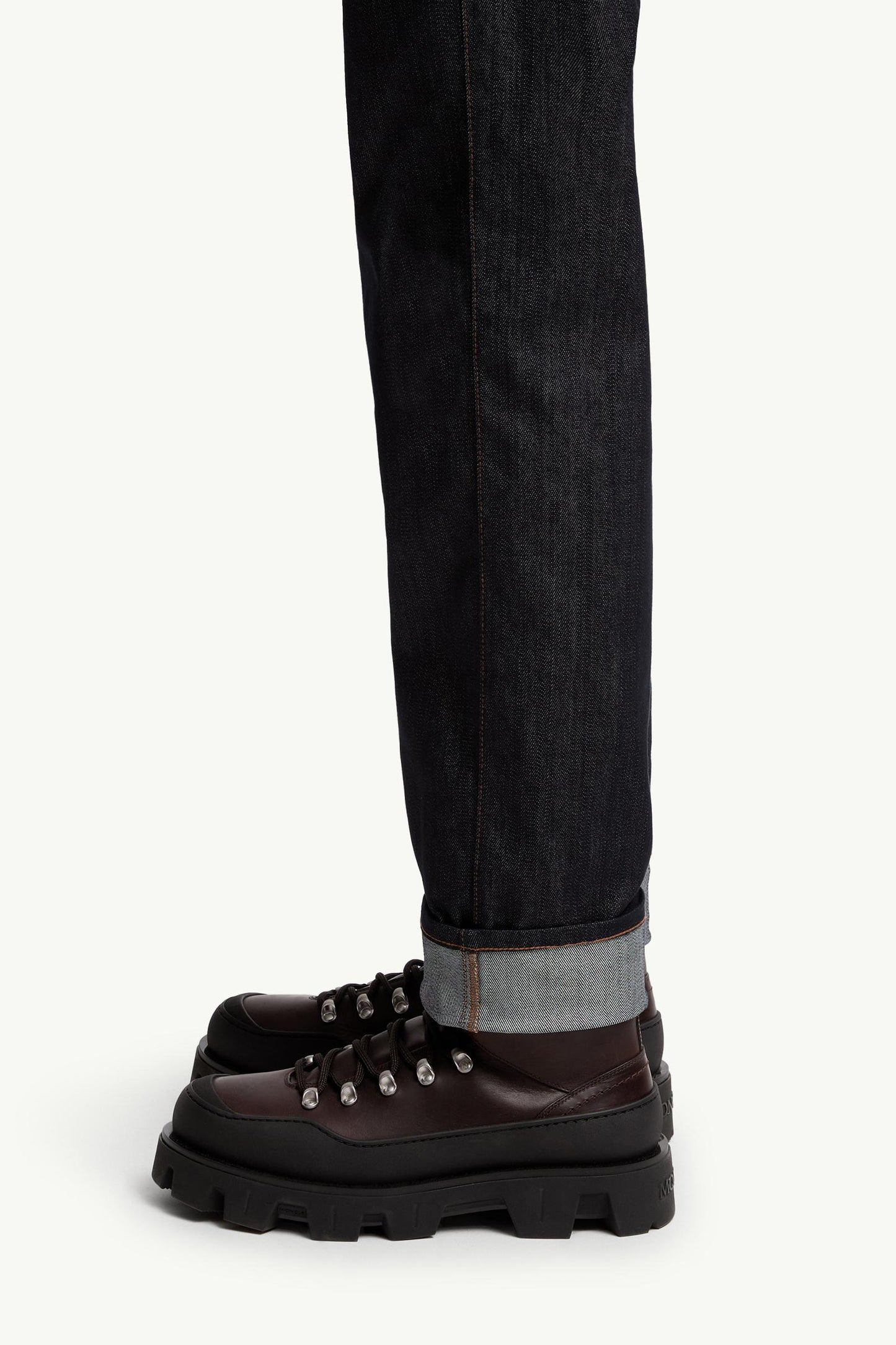 Straight Leg Denim Jeans