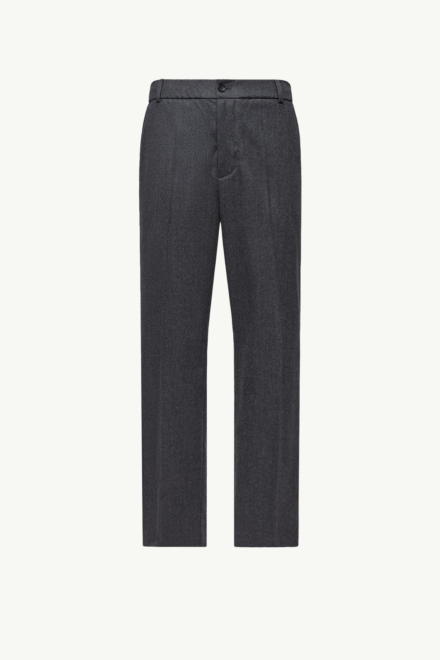 Wool Flannel Tailored Trousers