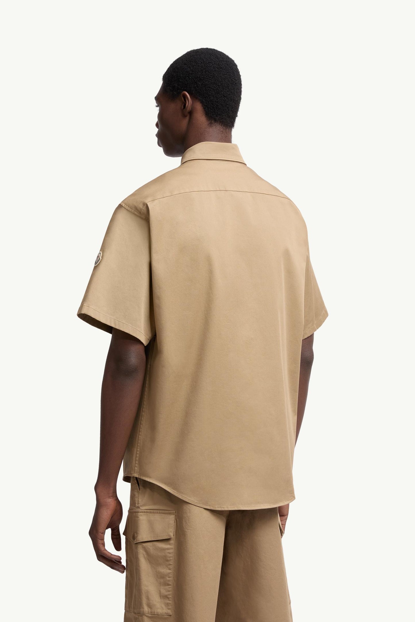 Cotton Gabardine Short Sleeve Shirt