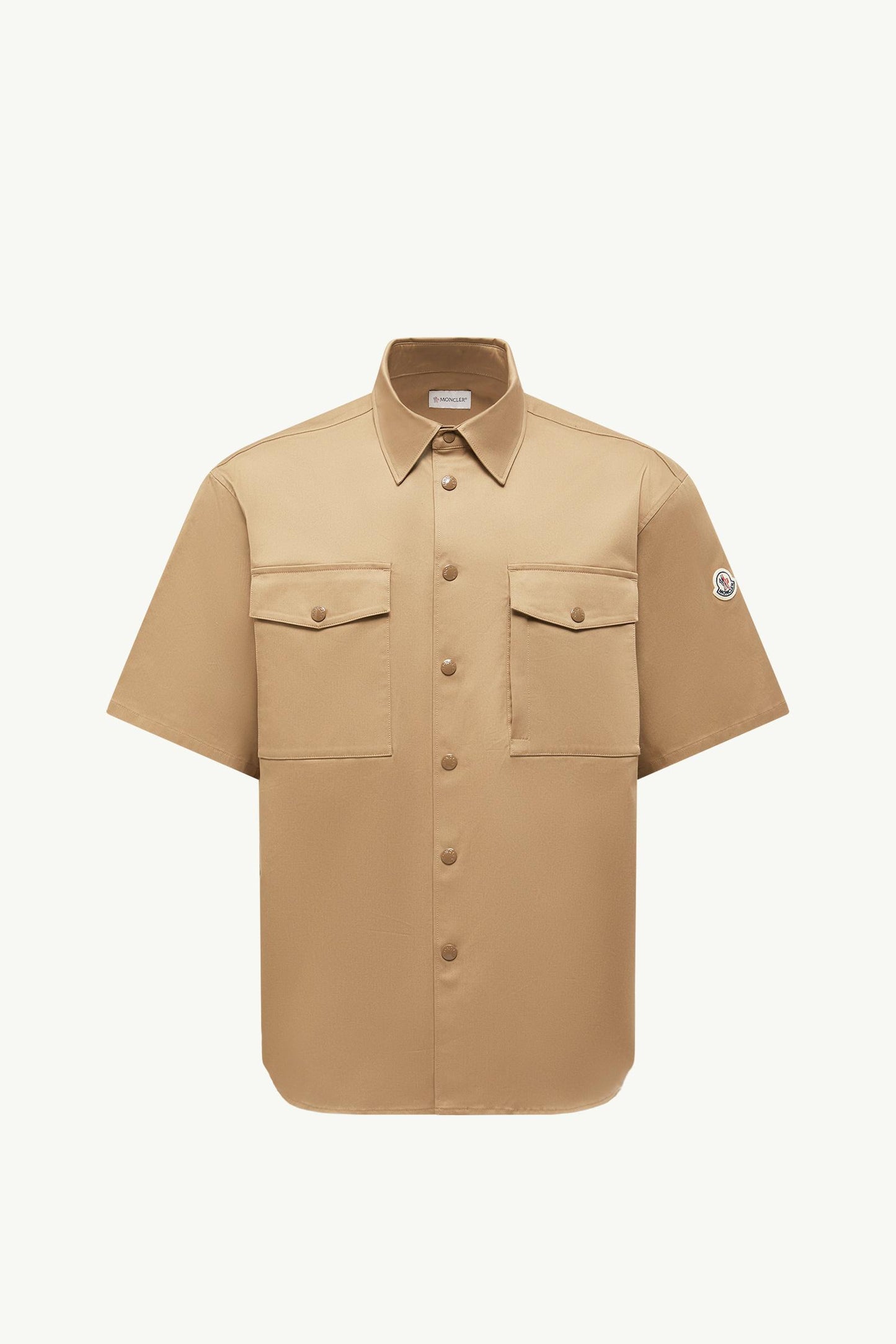 Cotton Gabardine Short Sleeve Shirt