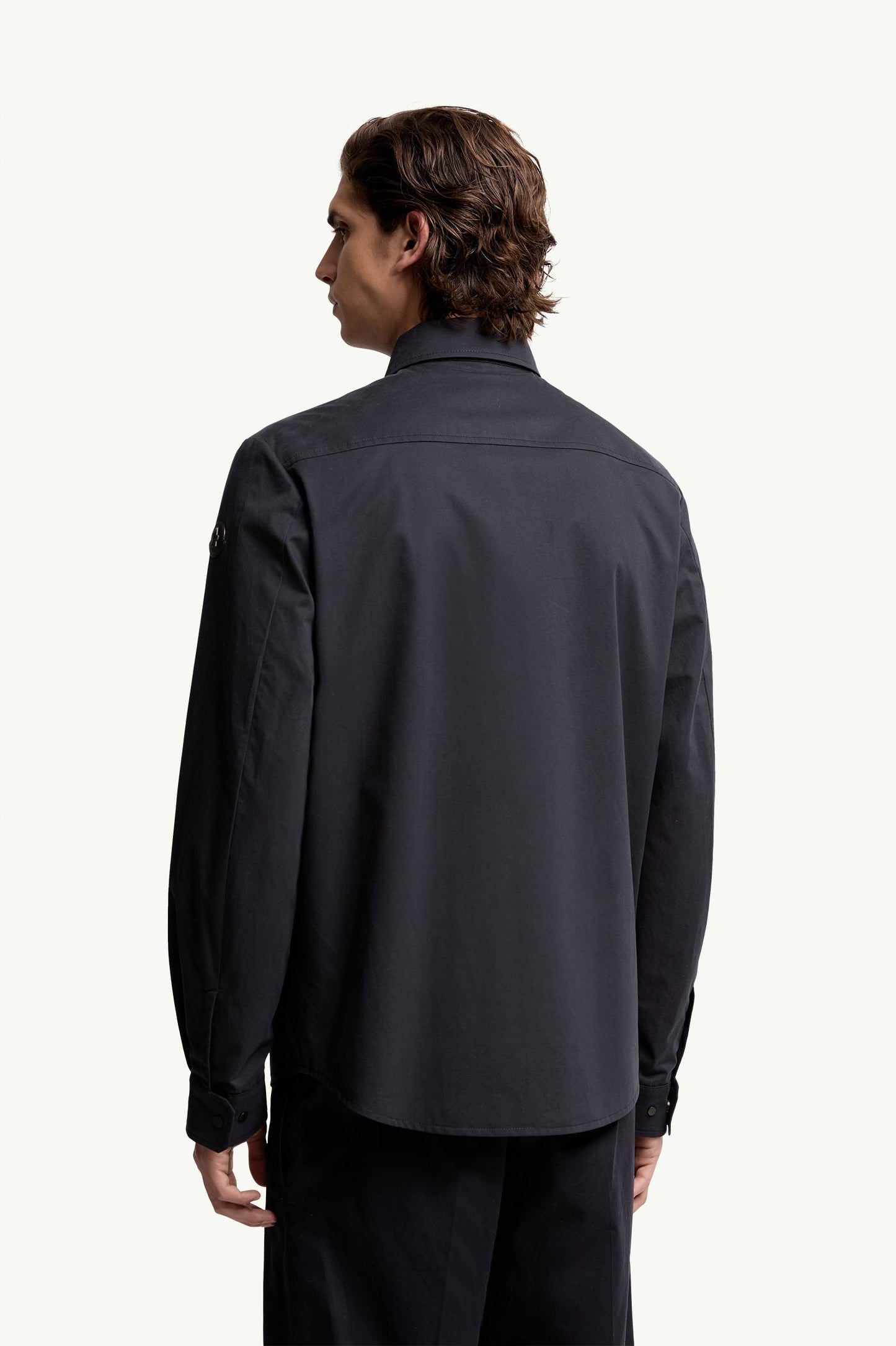 Cotton Gabardine Long Sleeve Shirt