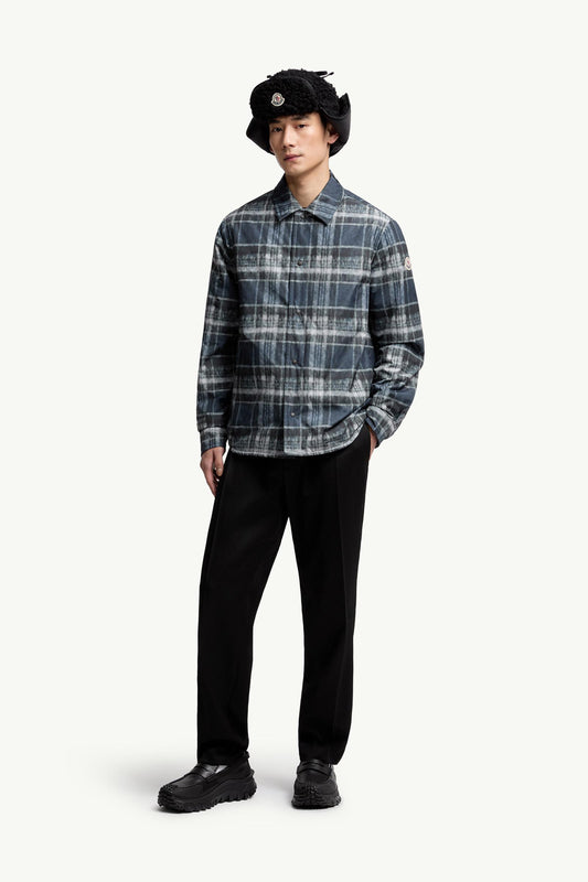 Check Padded Shirt Jacket