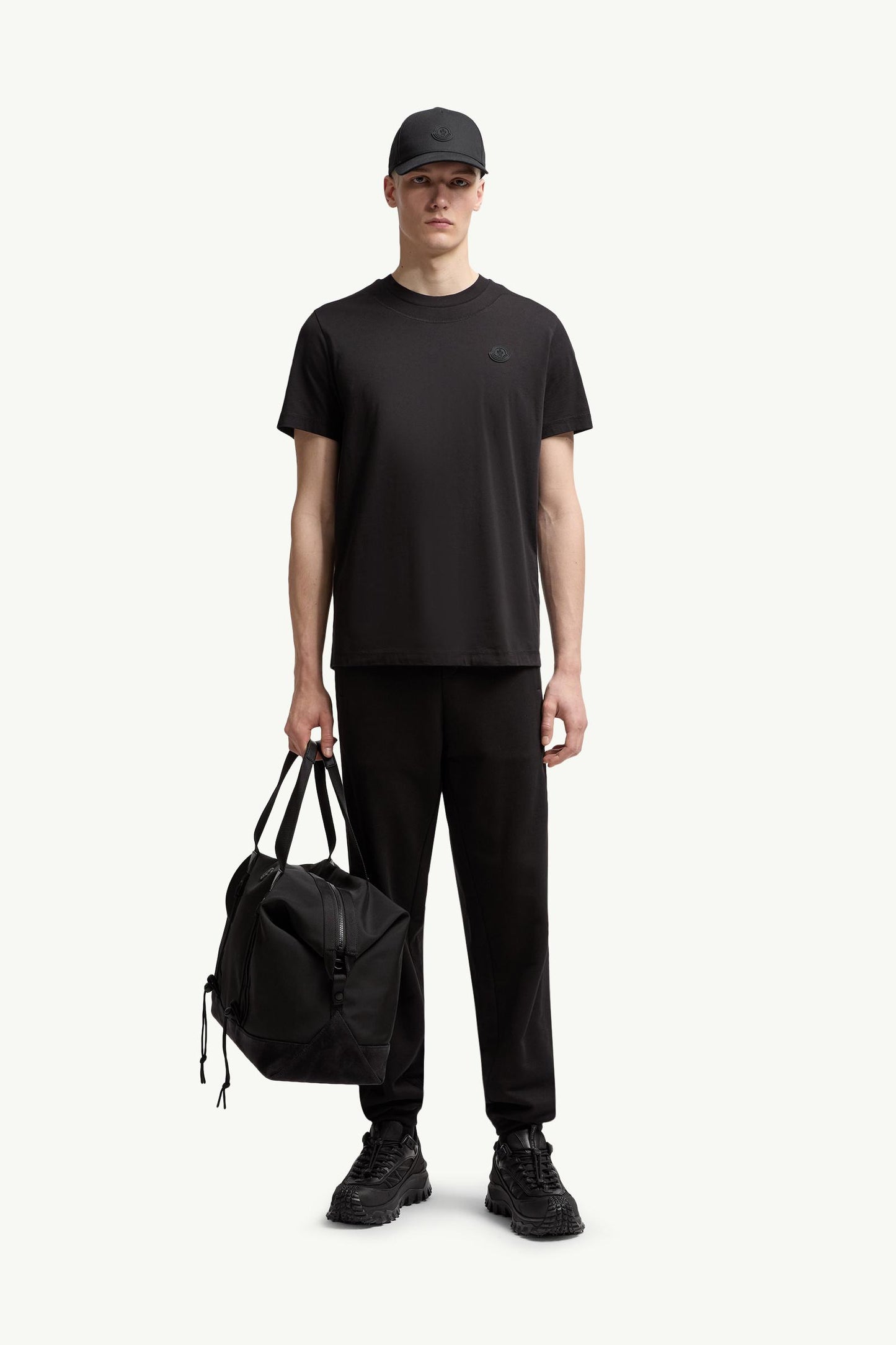 Logo Patch Cotton T-Shirt