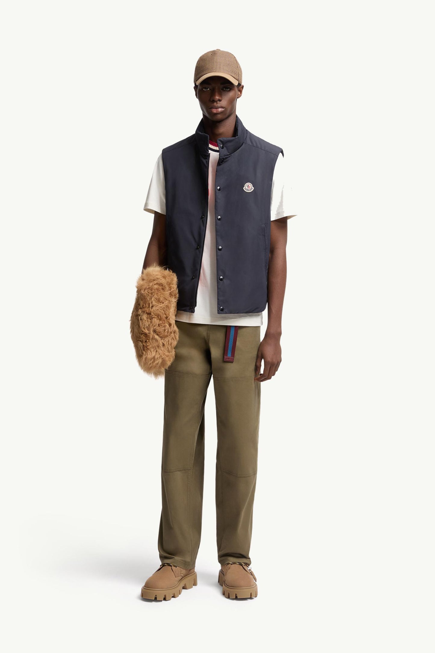 Embroidered Logo Cotton T-Shirt