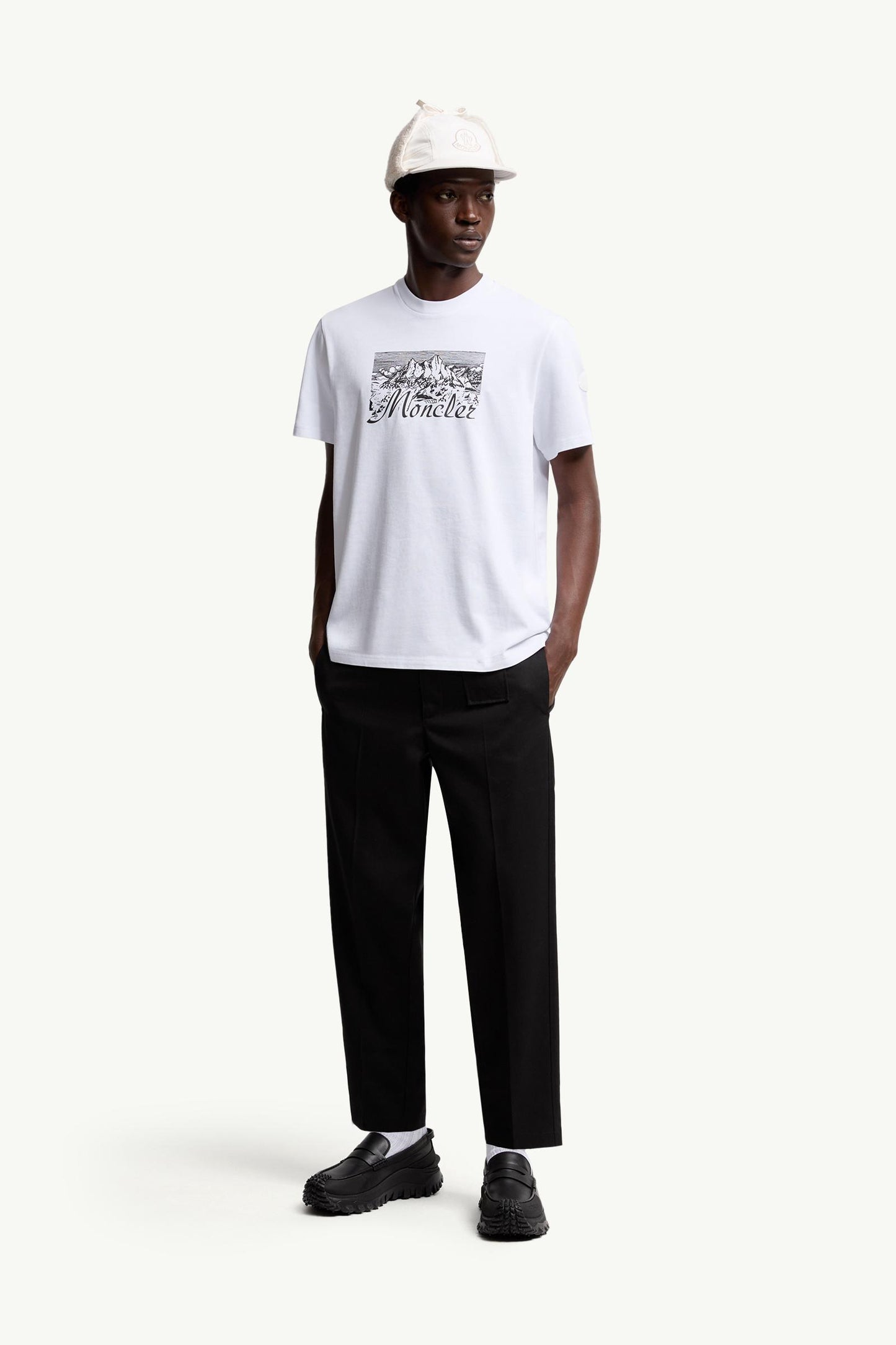 Mountain Logo Cotton T-Shirt