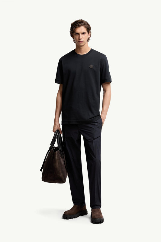 Logo Patch Cotton T-Shirt