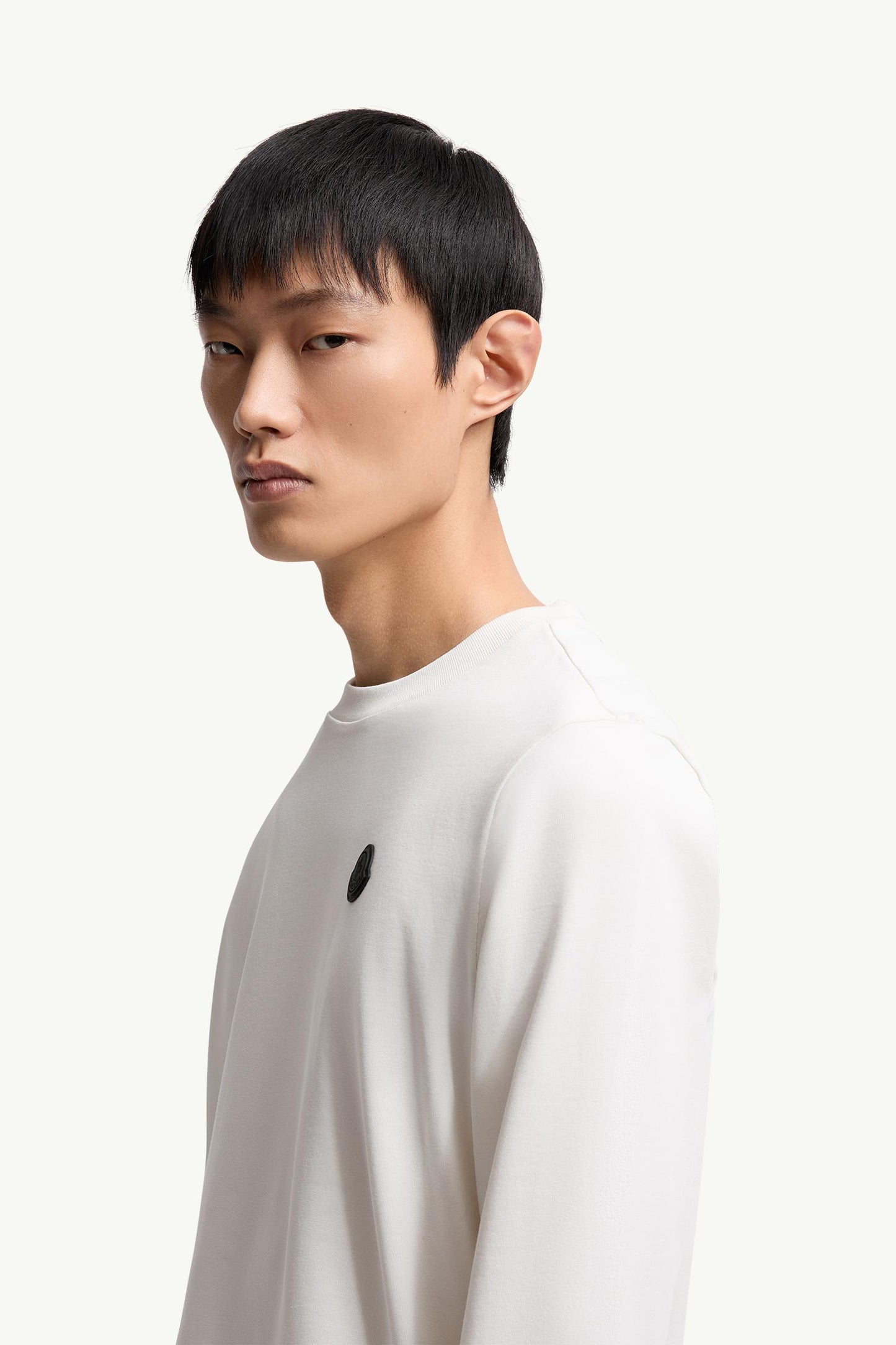 Graphic Logo Long Sleeve Cotton T-Shirt