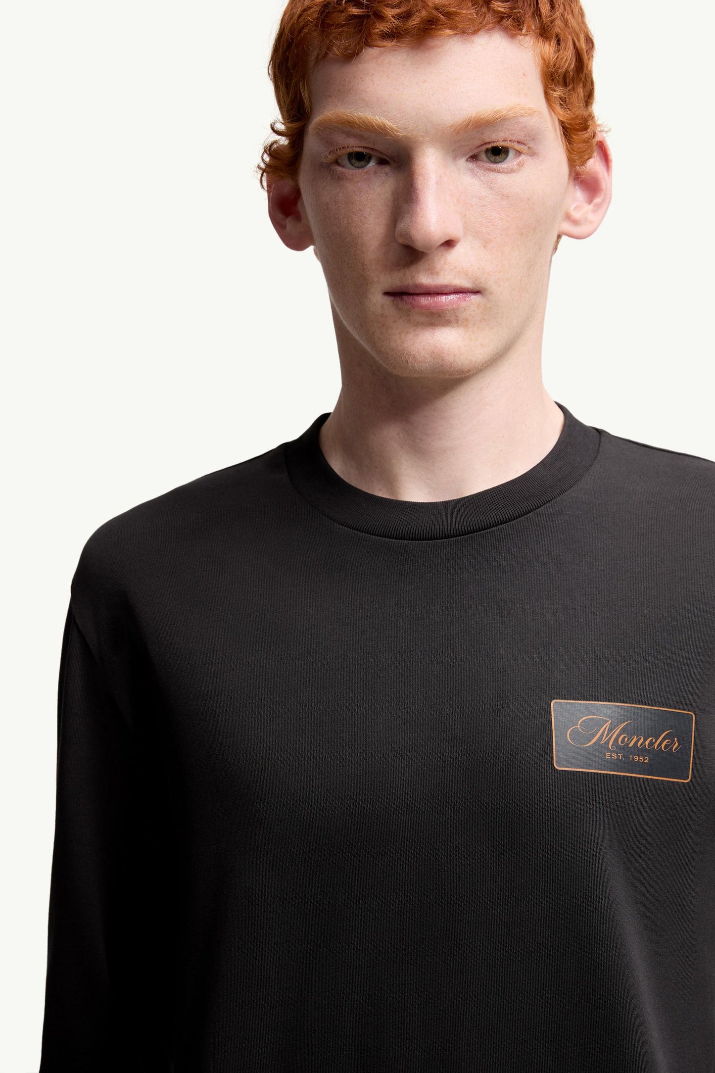 Cartoon Logos Long Sleeve Cotton T-Shirt