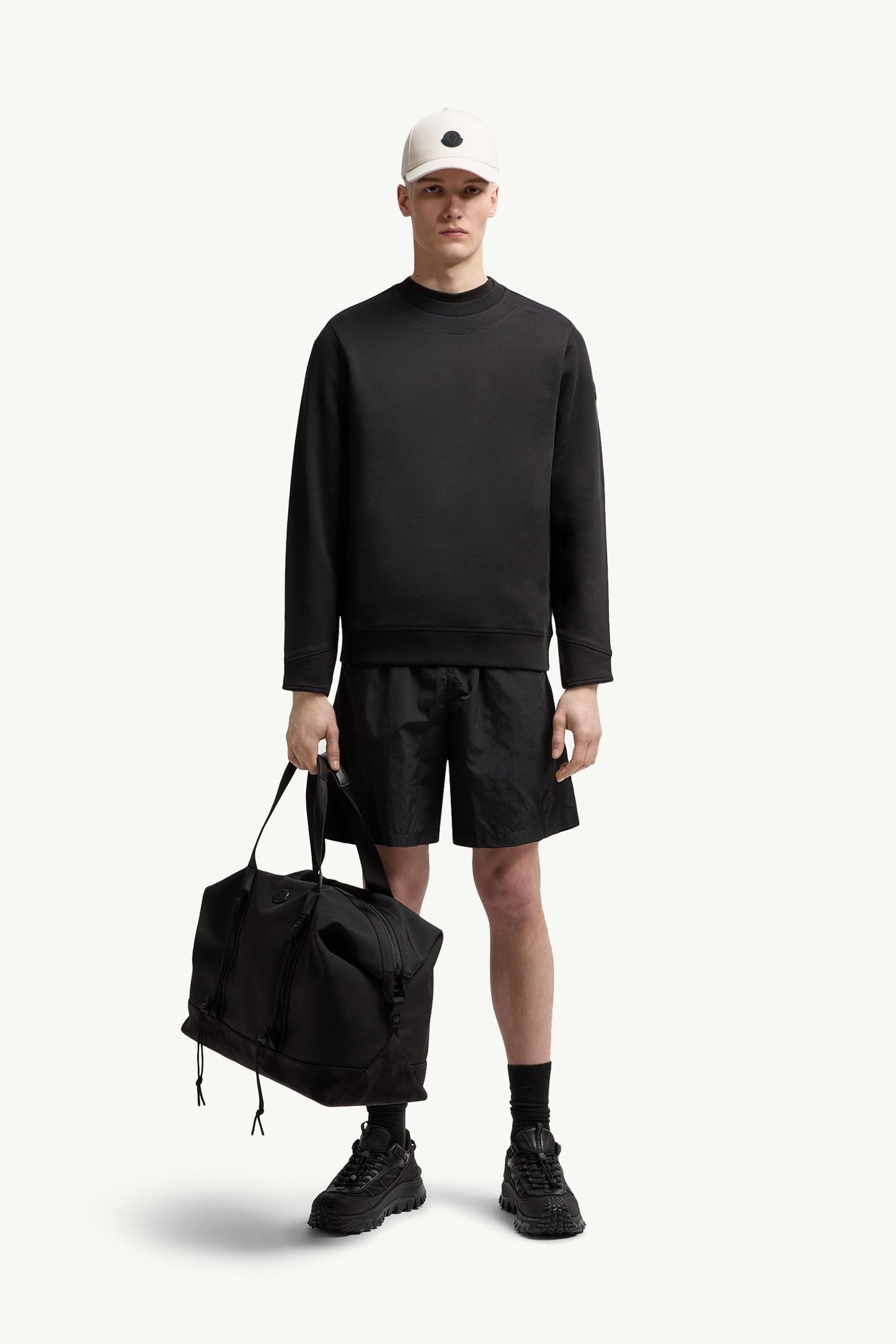 Logo Patch Cotton Sweatshirt