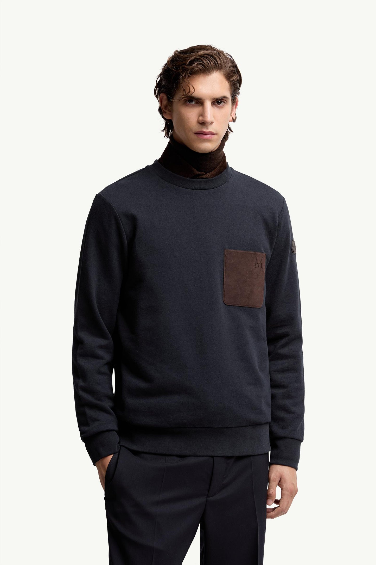 Cotton & Cashmere Sweatshirt with Pocket