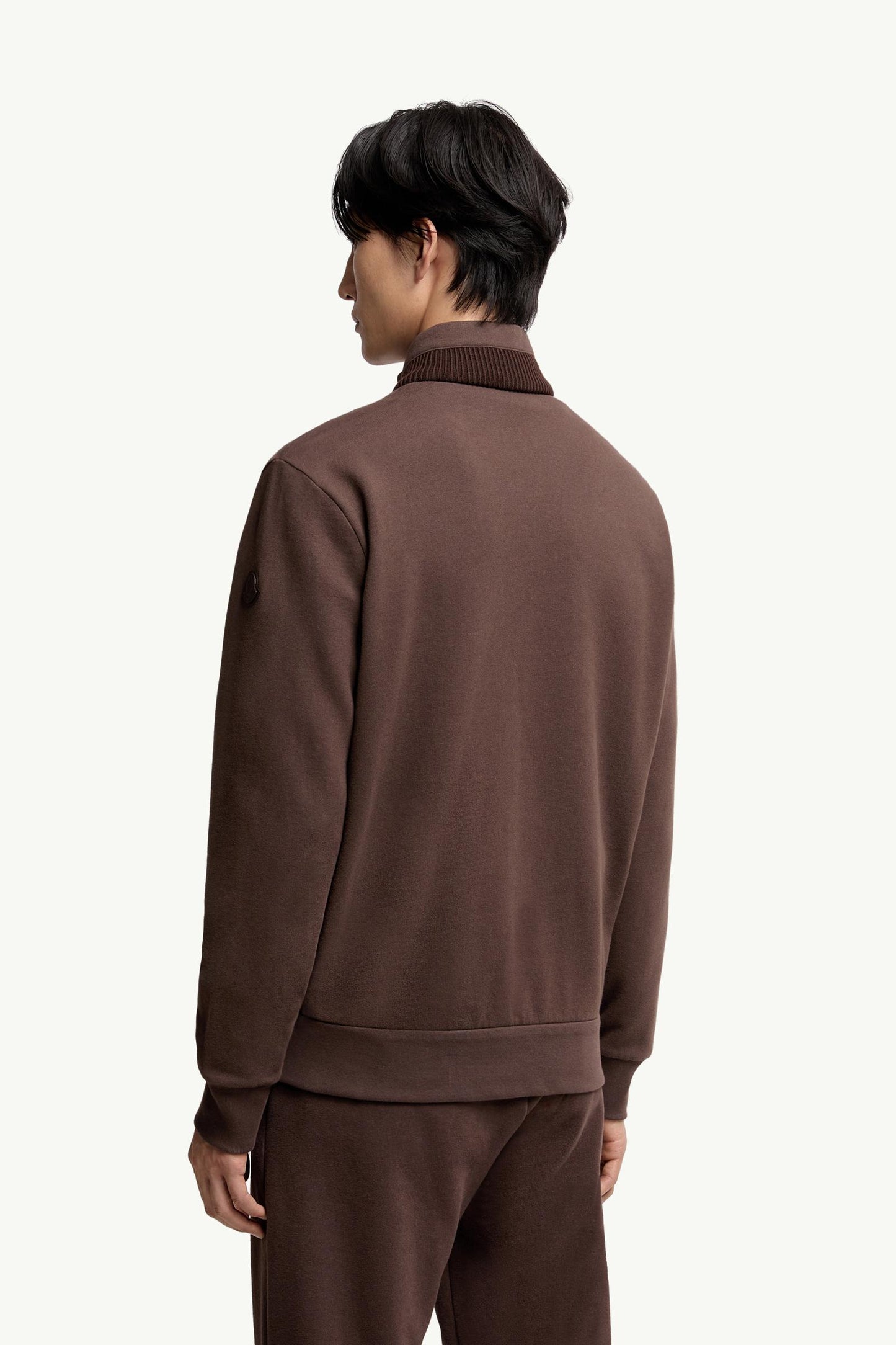 Cotton & Cashmere Zip-Up Sweatshirt