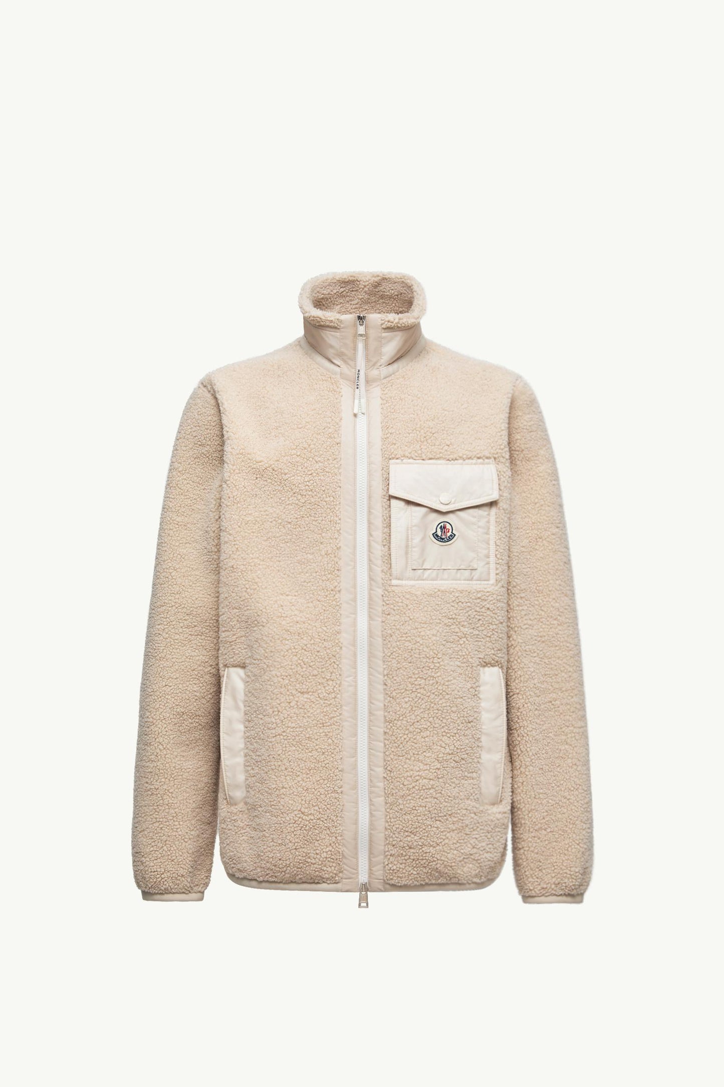 Teddy Zip-Up Sweatshirt with Pocket
