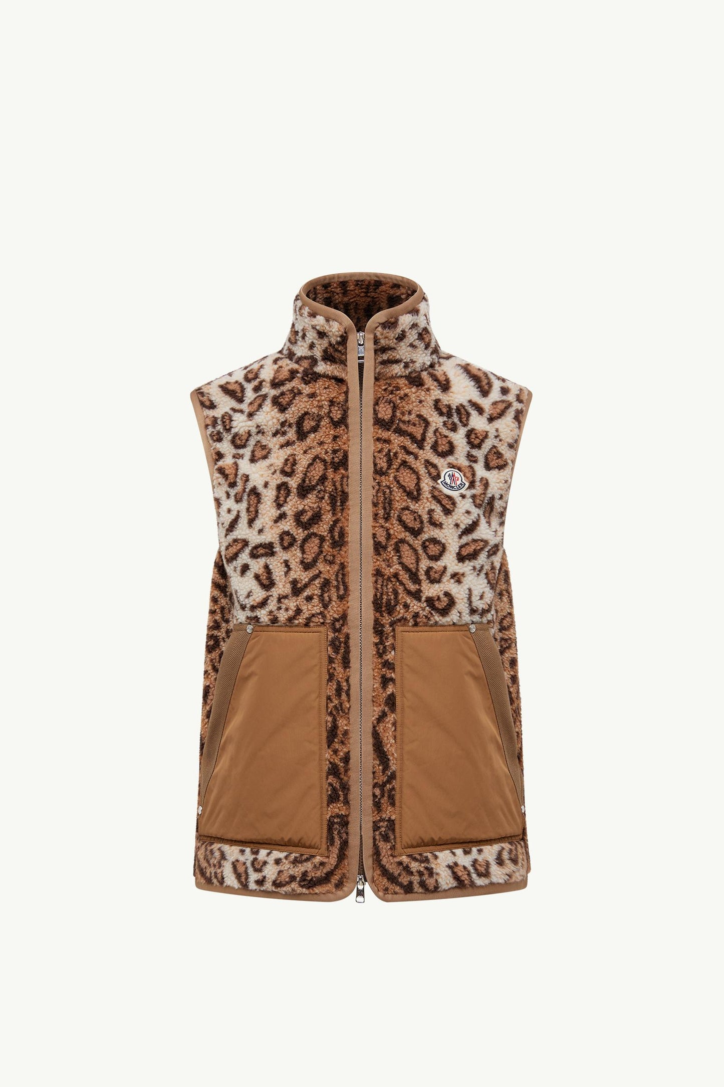 Wool Blend Teddy Zip-Up gilet