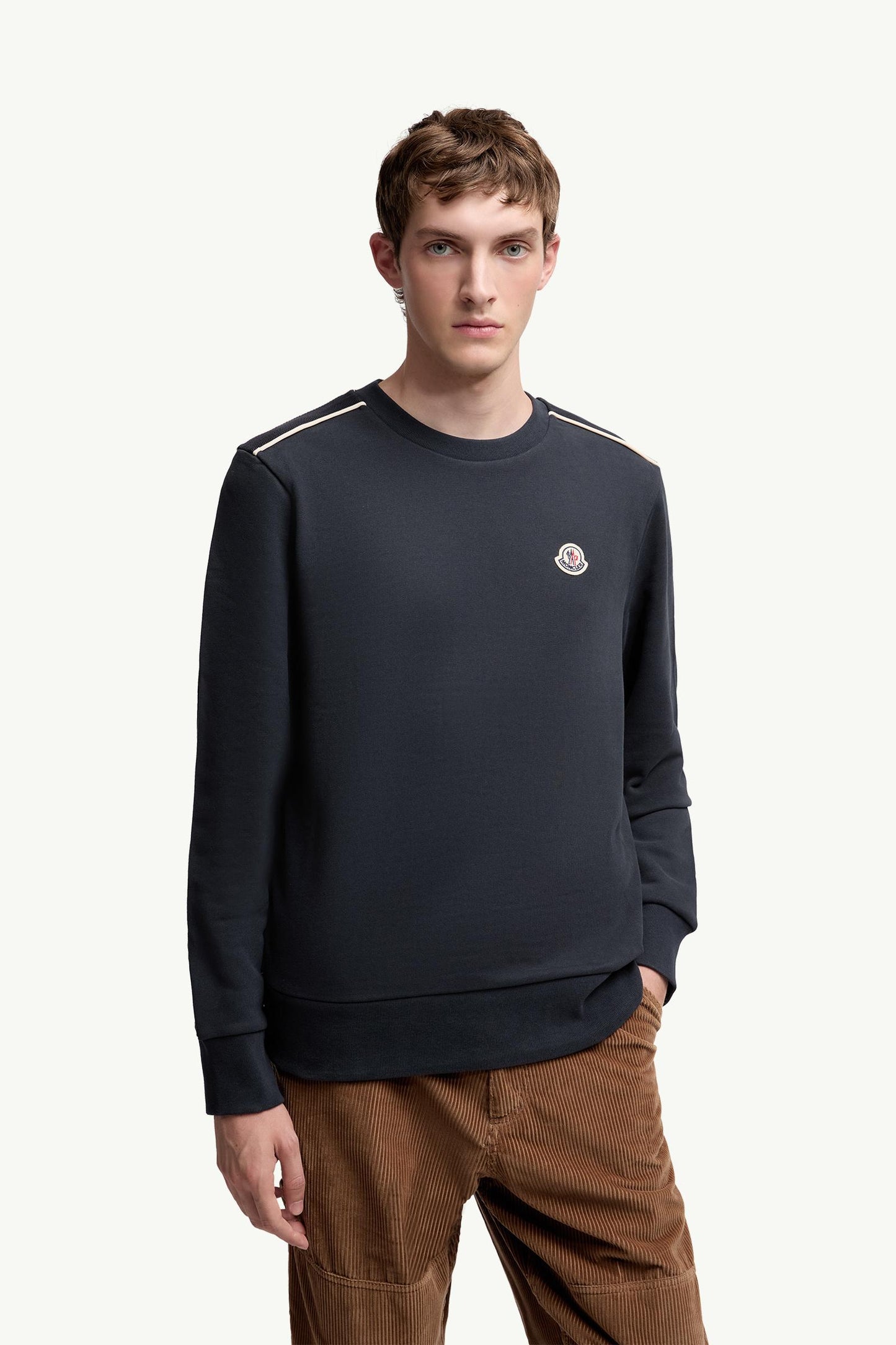 Mon Duck Logo Cotton Sweatshirt