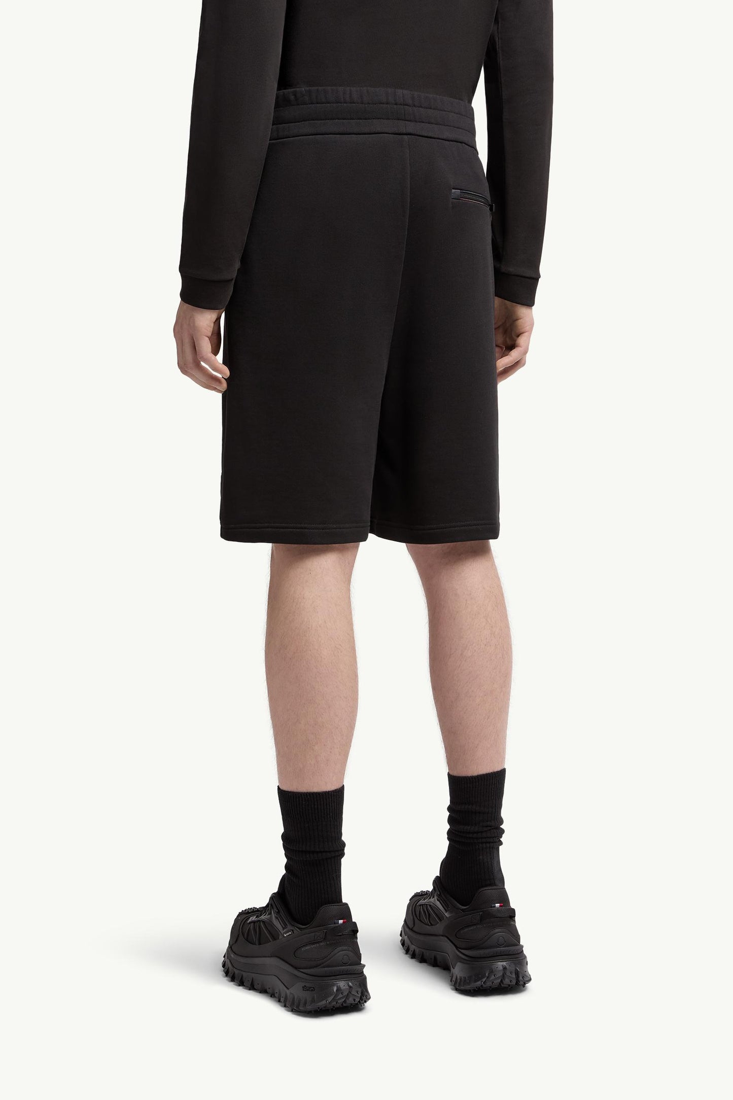 Logo Patch Cotton Shorts