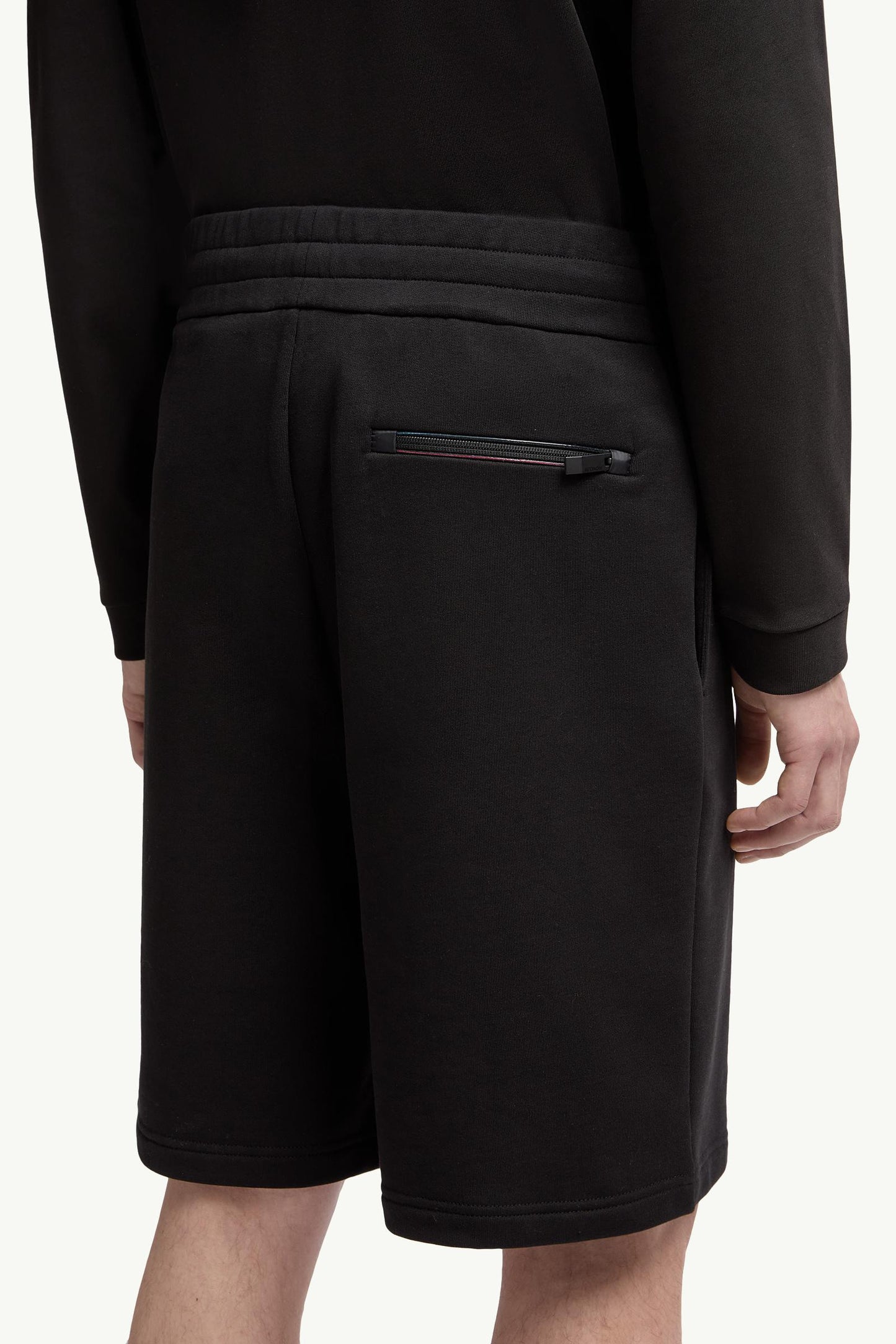 Logo Patch Cotton Shorts