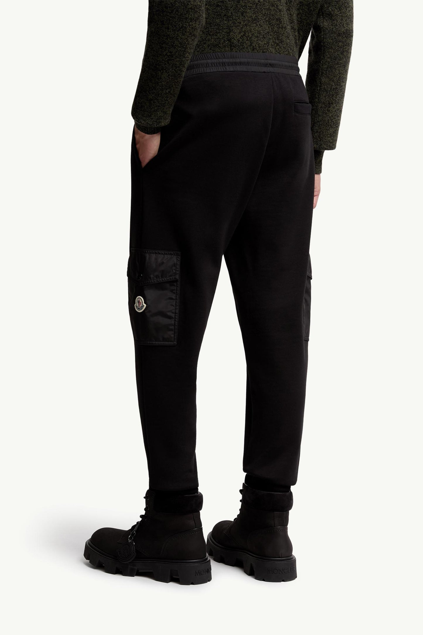 Cotton Blend Track Pants