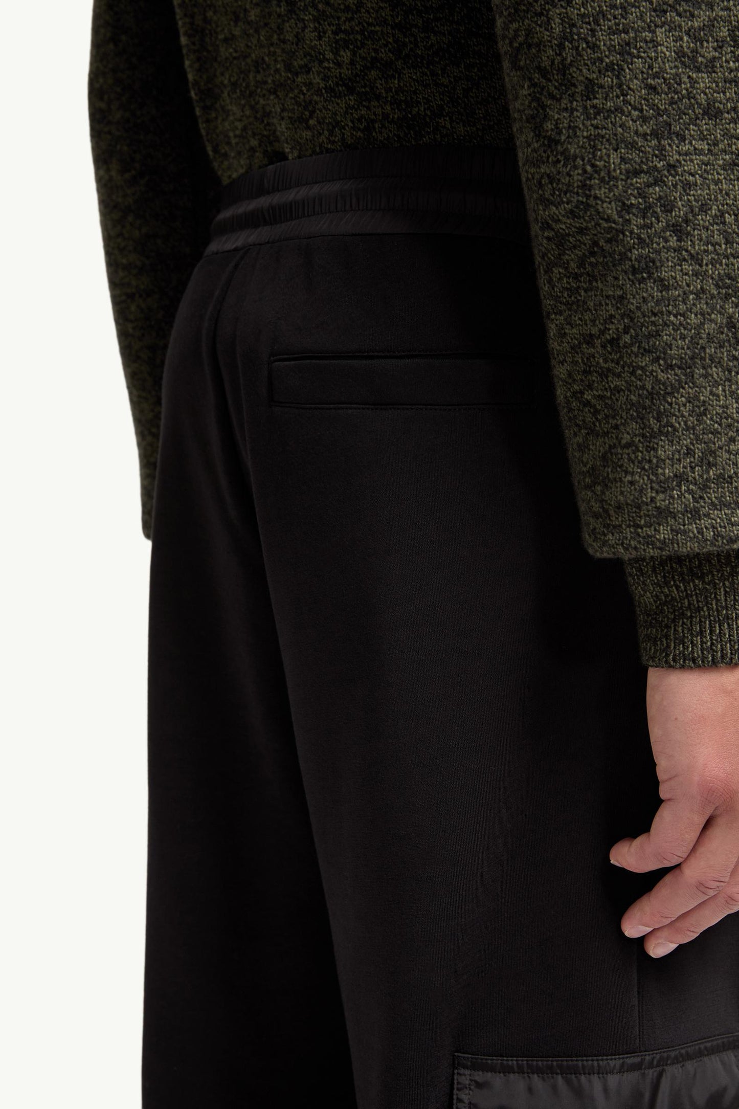 Cotton Blend Track Pants