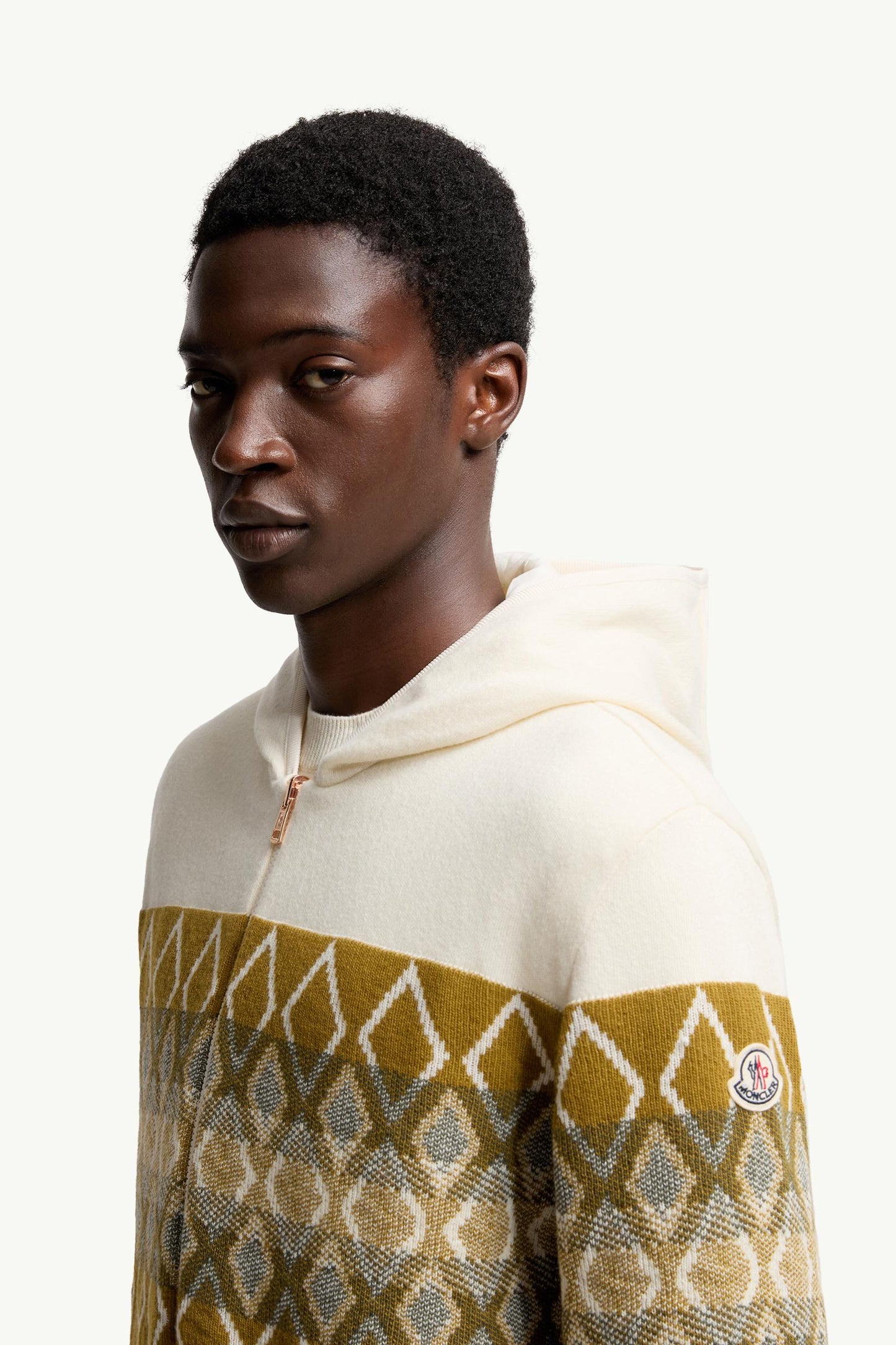 Reversible Wool Zip-Up Hoodie