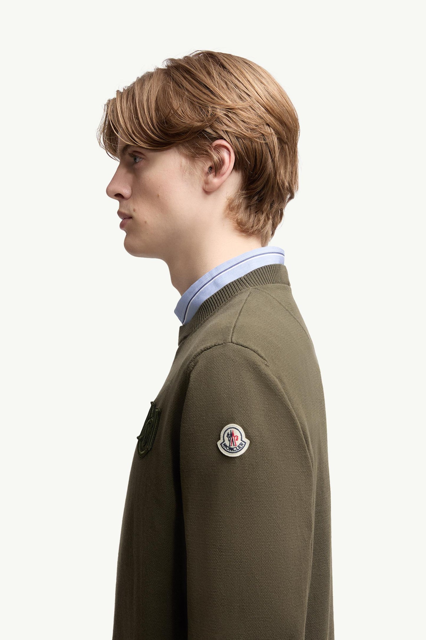 Embroidered Monogram Cotton Jumper