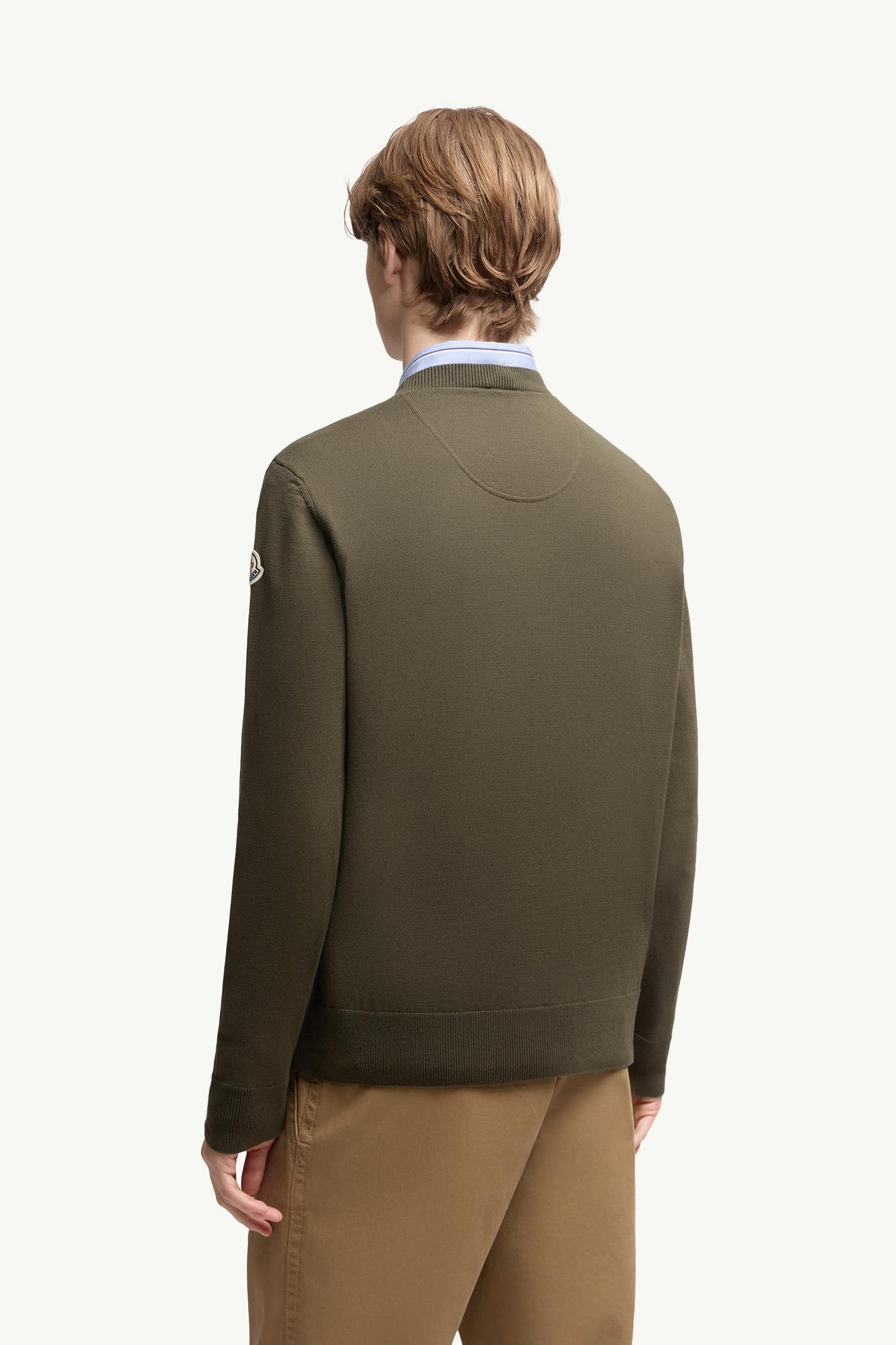 Embroidered Monogram Cotton Jumper