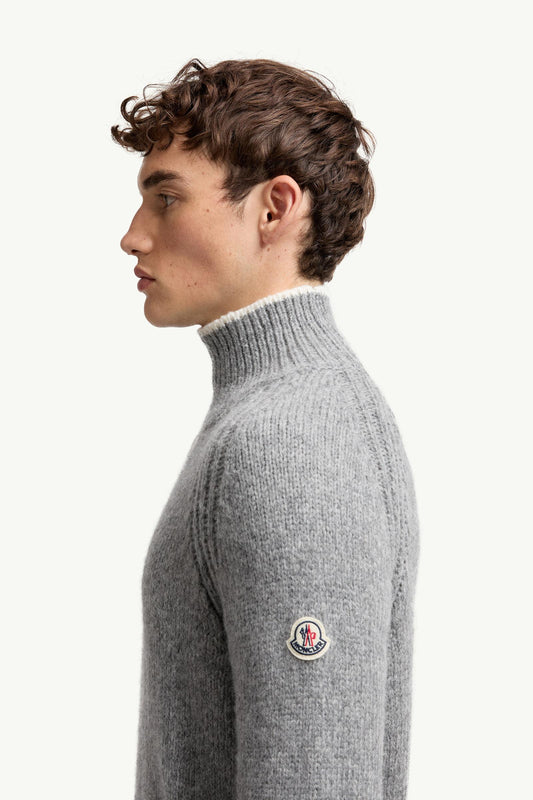 Alpaca & Wool Blend Turtleneck Jumper