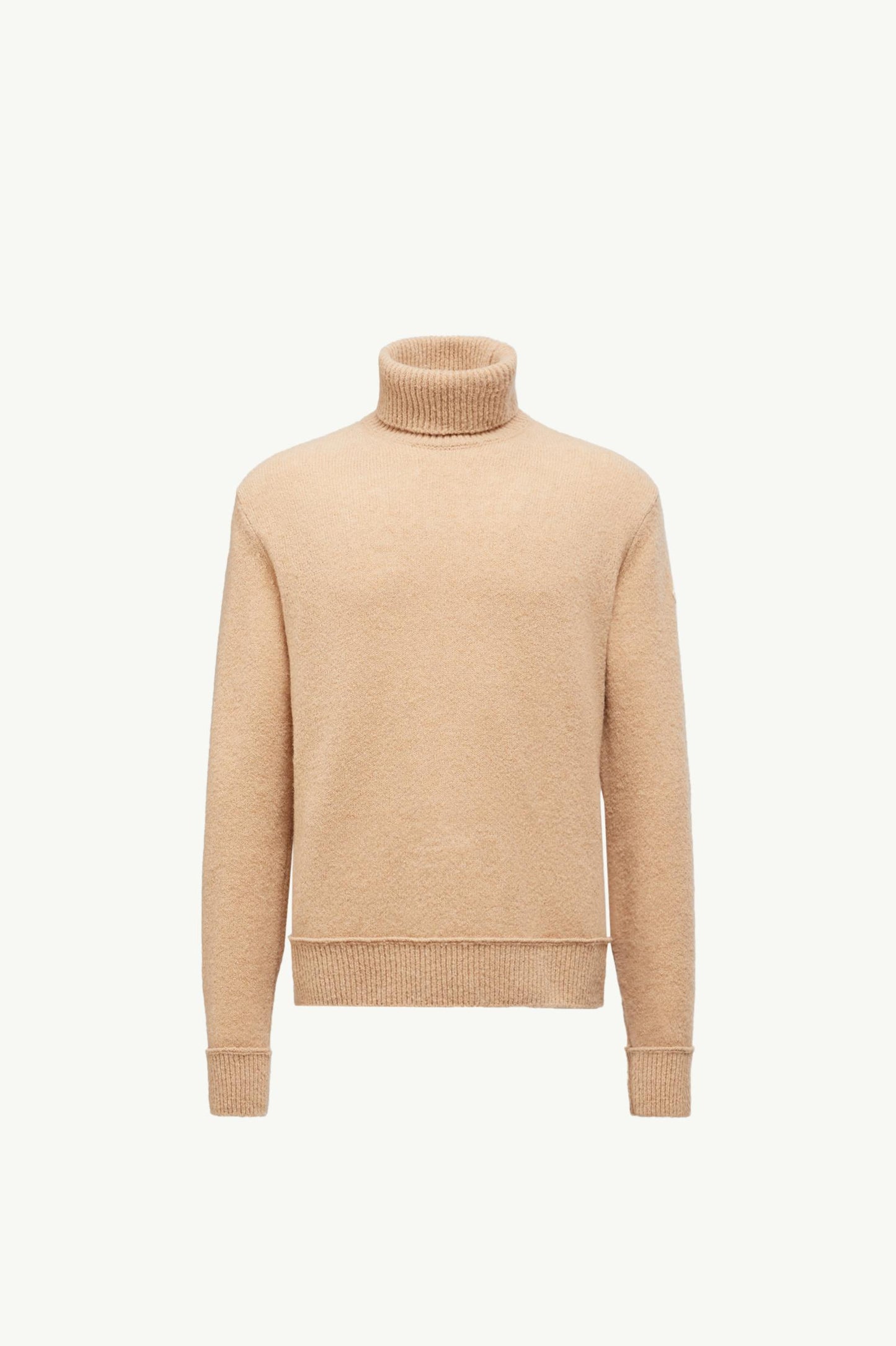 Wool Blend Polo Neck Jumper