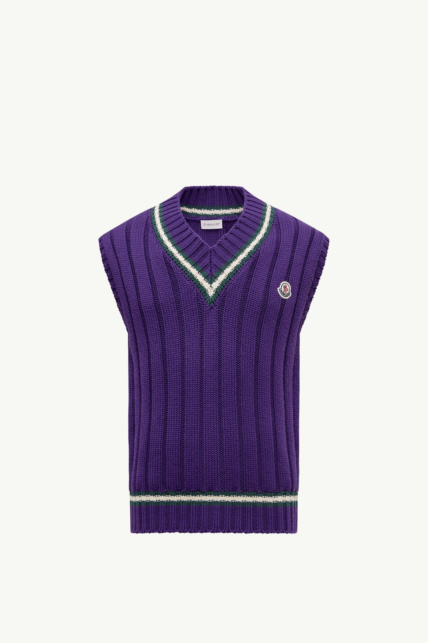 Wool & Cotton V-Neck Gilet