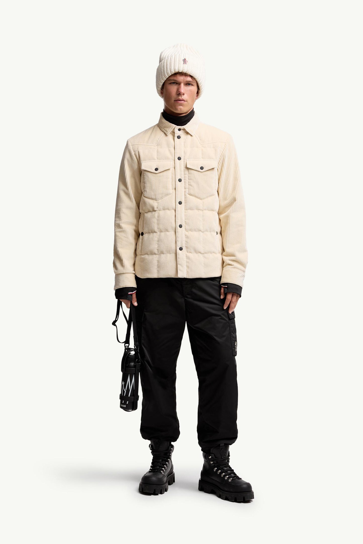 Gelt Corduroy Down Shirt Jacket