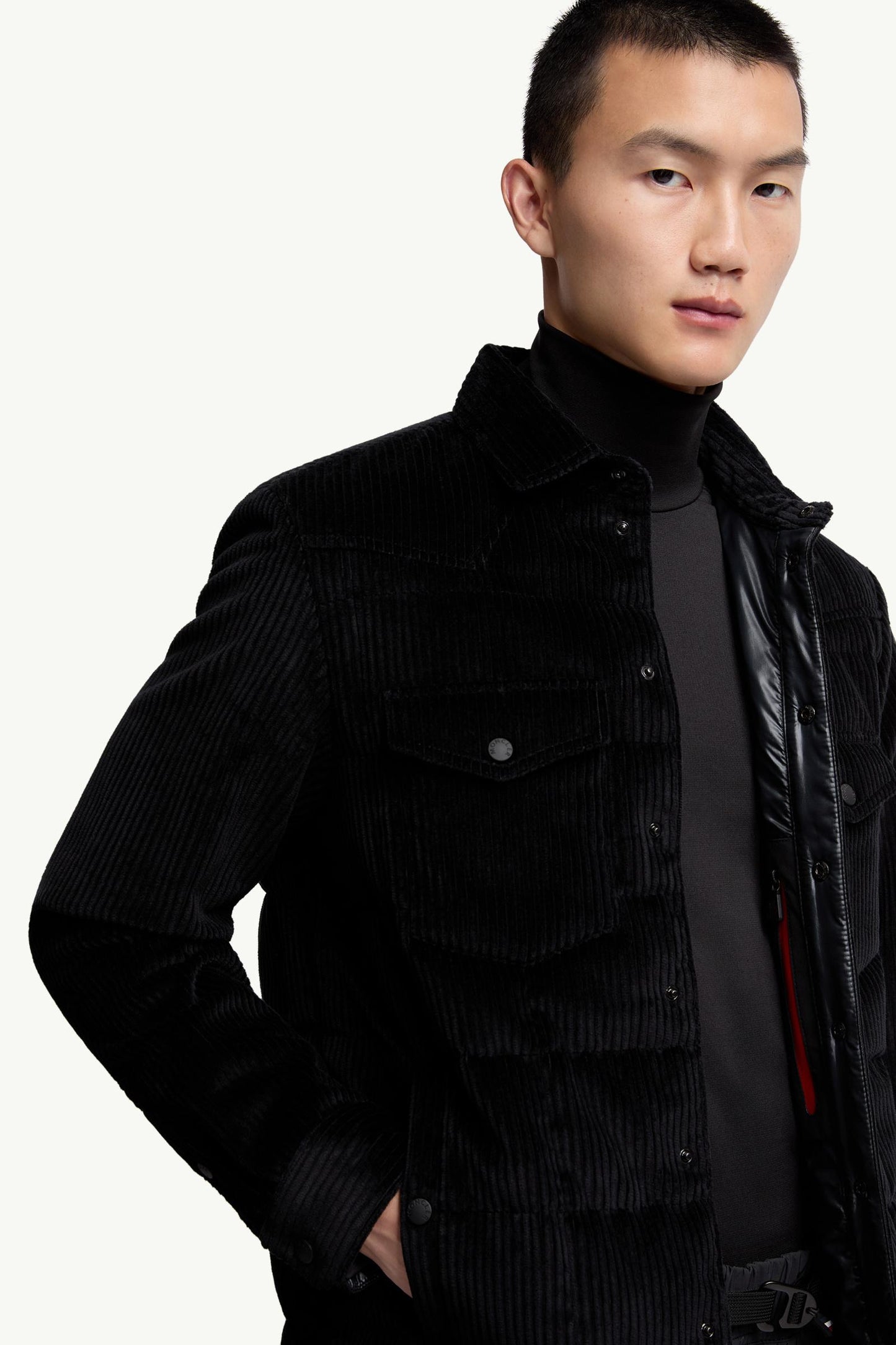 Gelt Corduroy Down Shirt Jacket