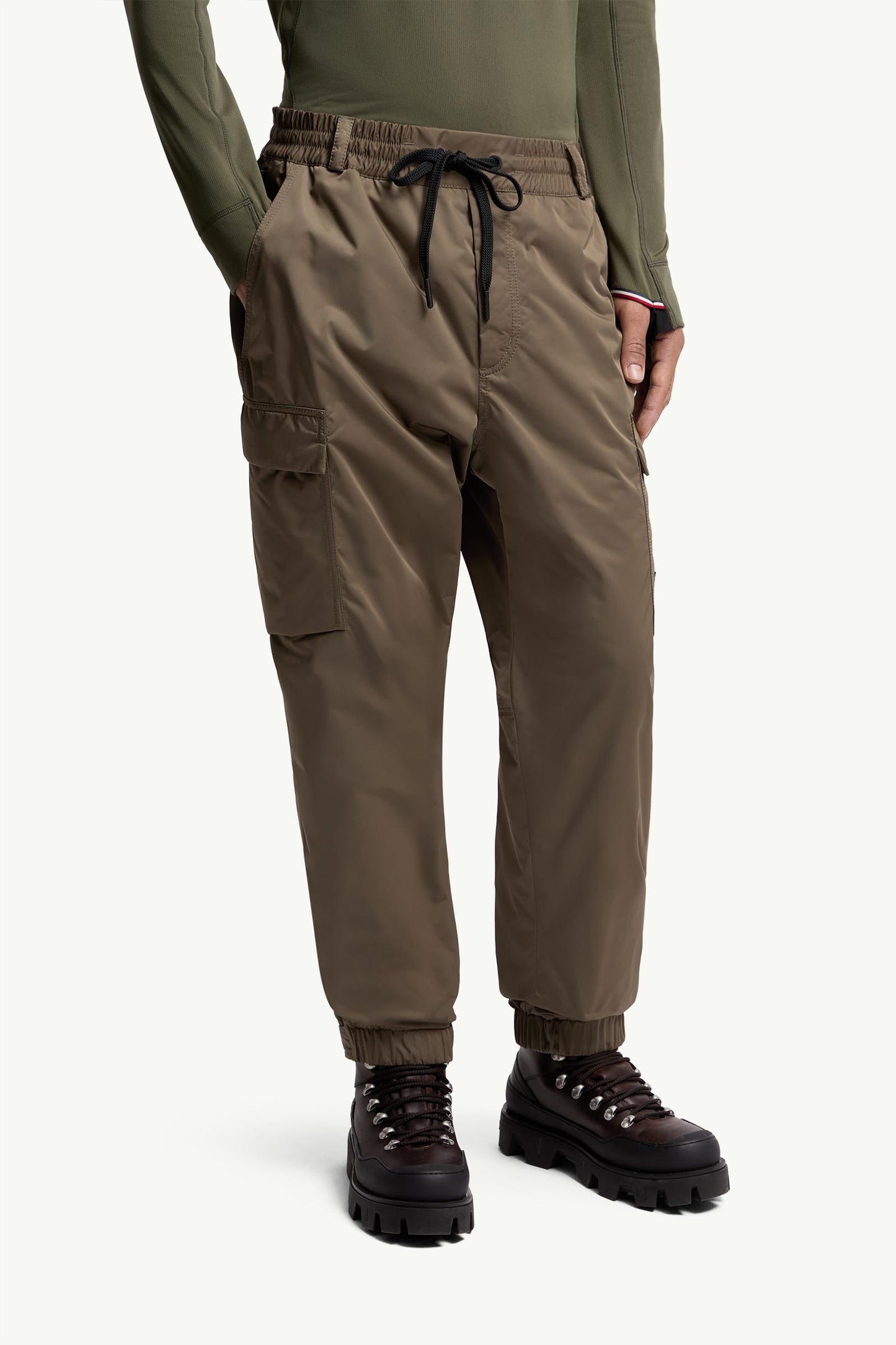 Gabardine Cargo Trousers