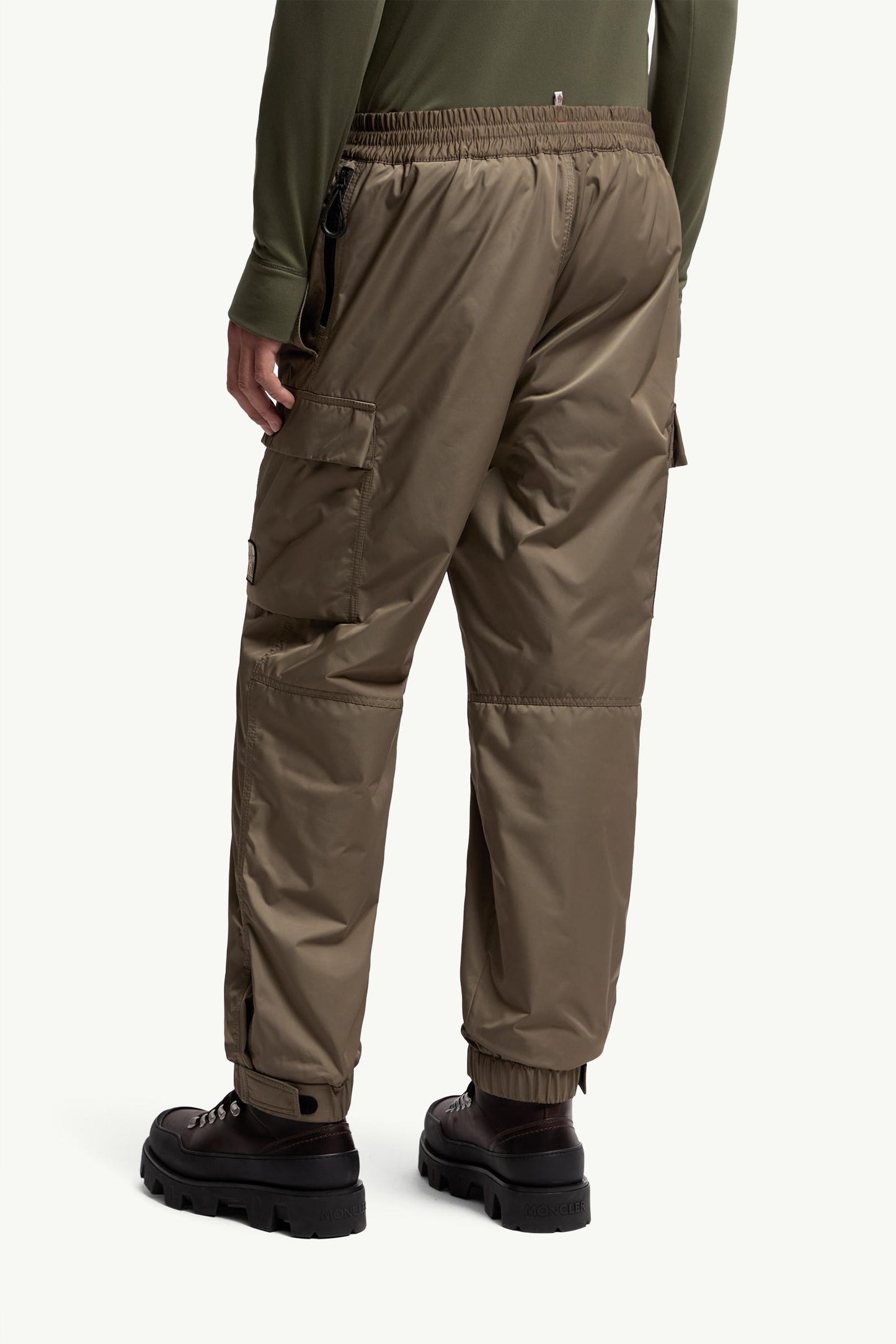 Gabardine Cargo Trousers