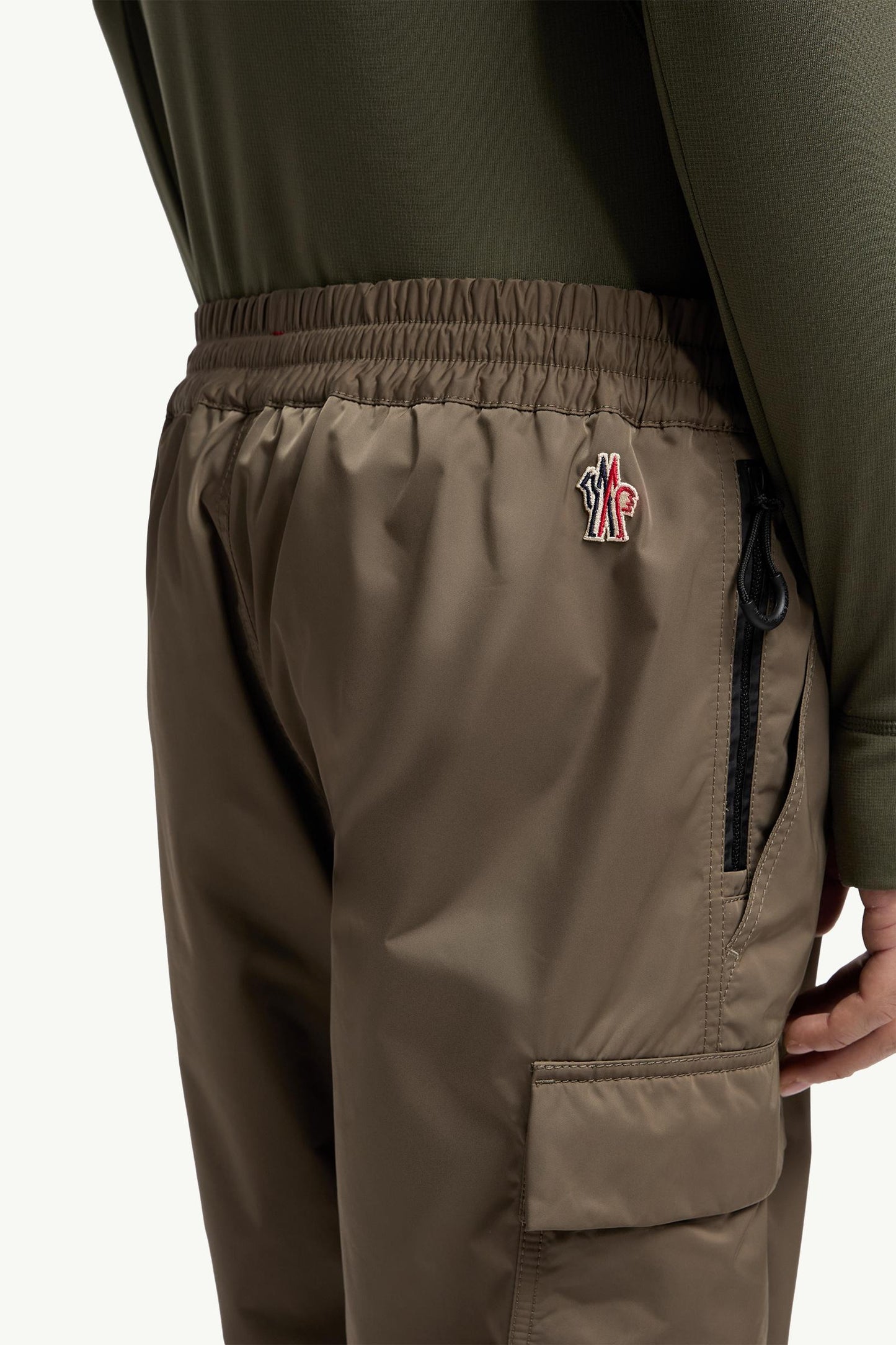 Gabardine Cargo Trousers