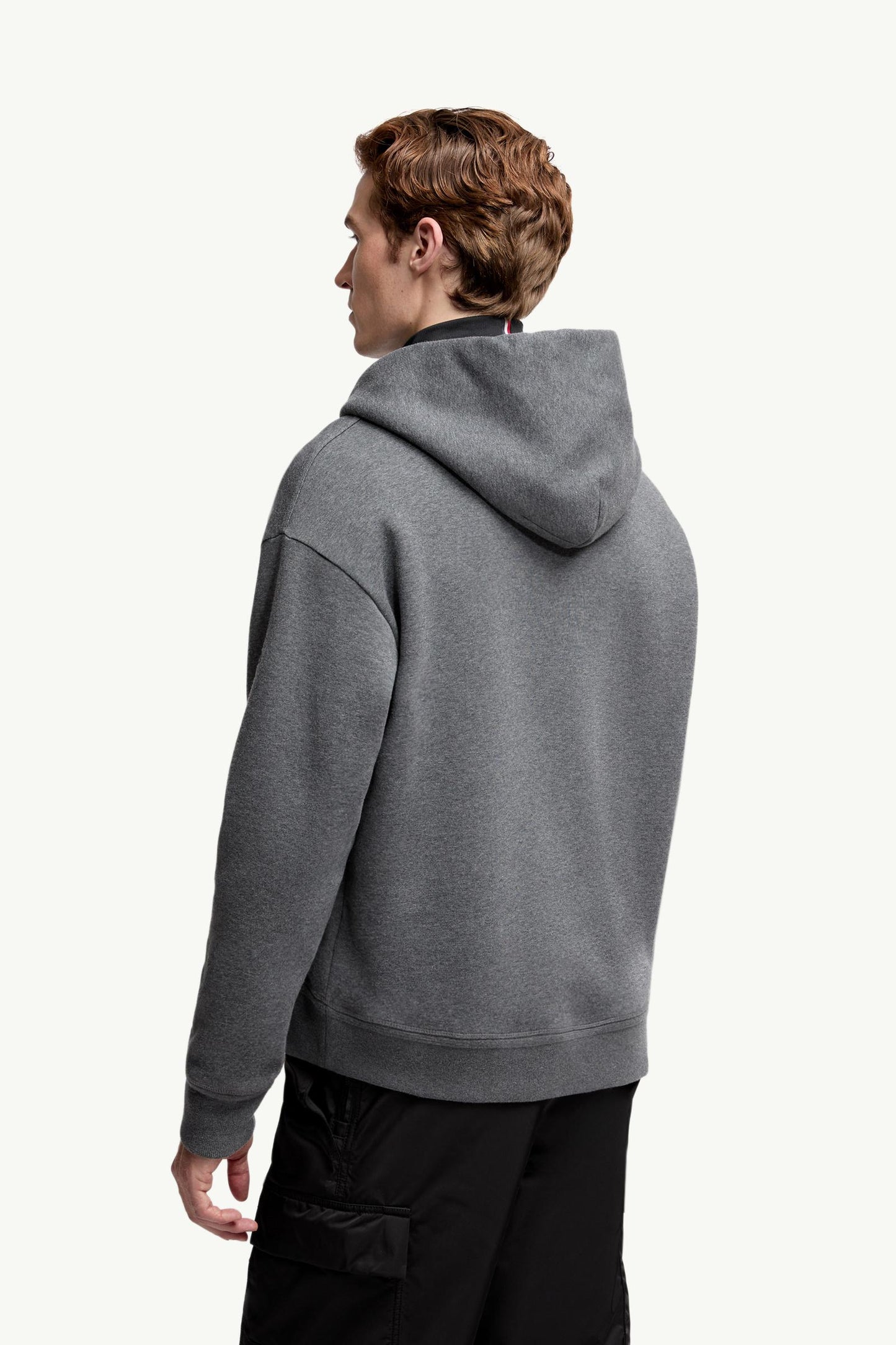Mountain Logo Cotton Blend Hoodie