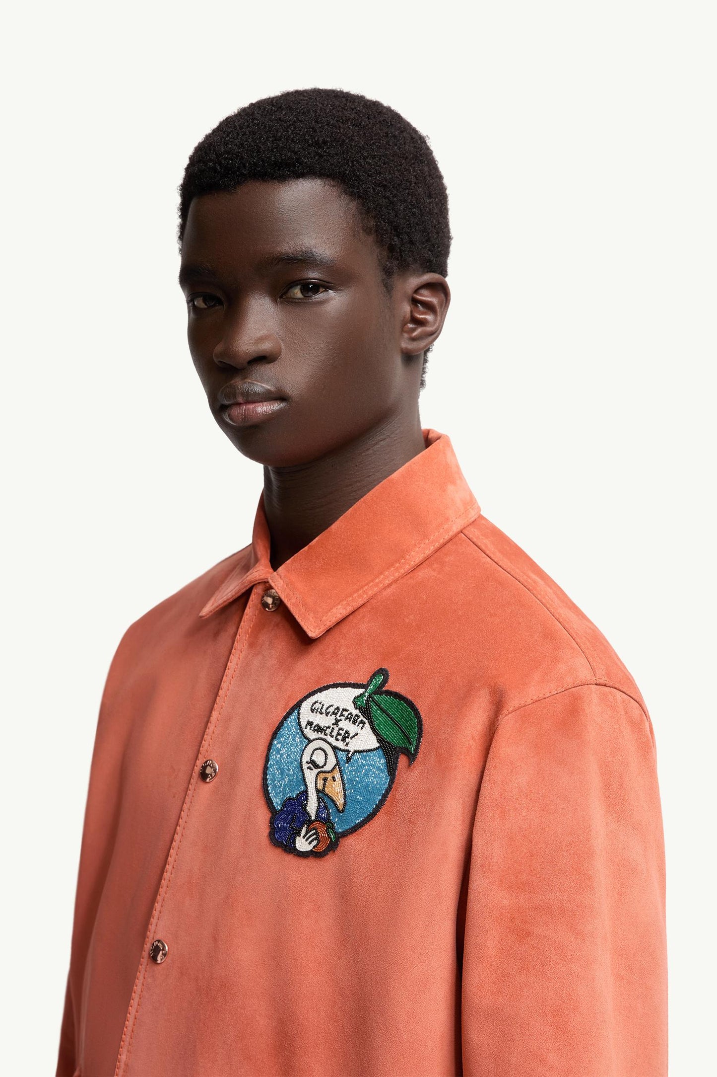 MC x Gilga Farm by Donald Glover Navel Suede Shirt Jacket