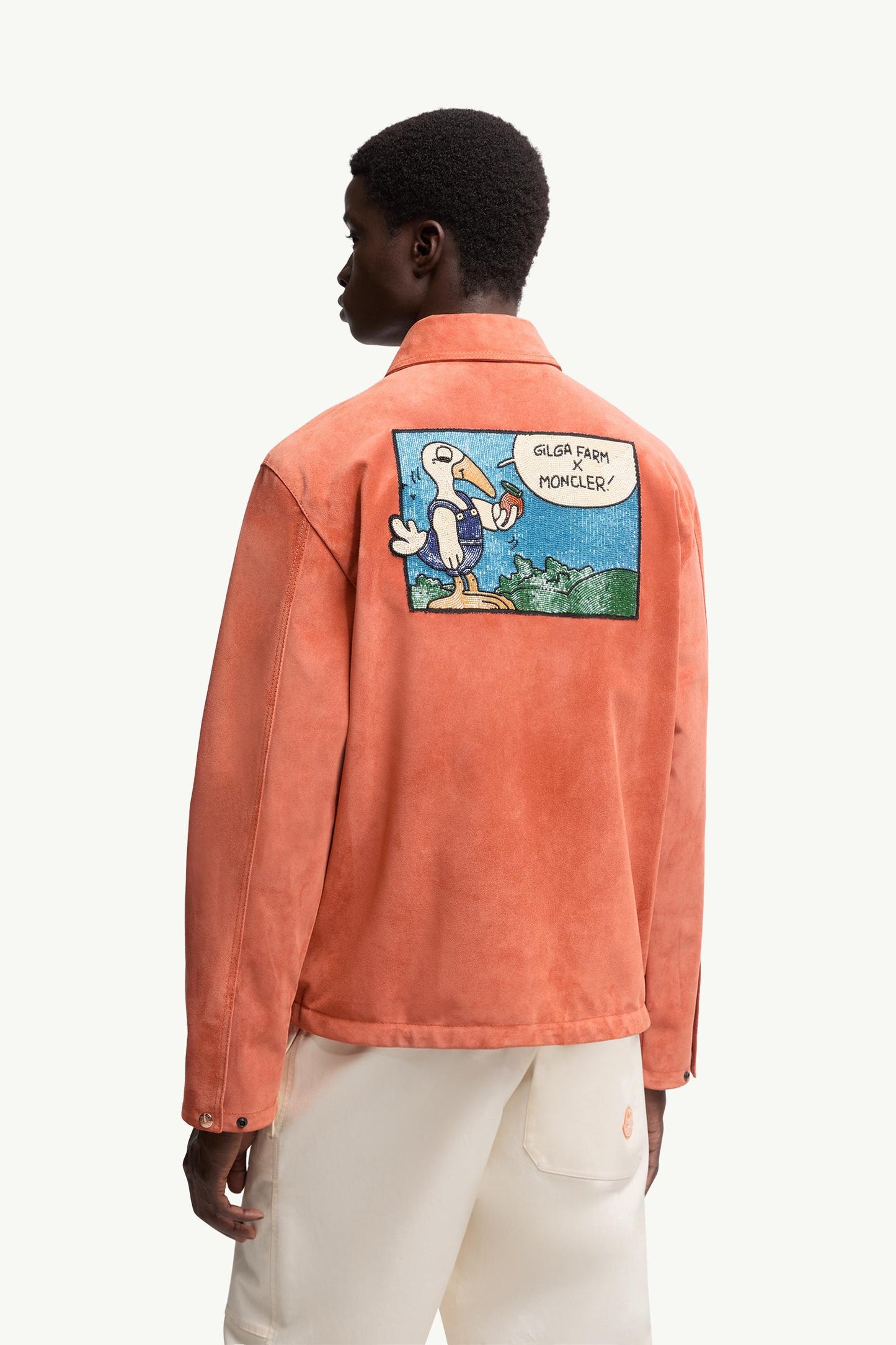 MC x Gilga Farm by Donald Glover Navel Suede Shirt Jacket