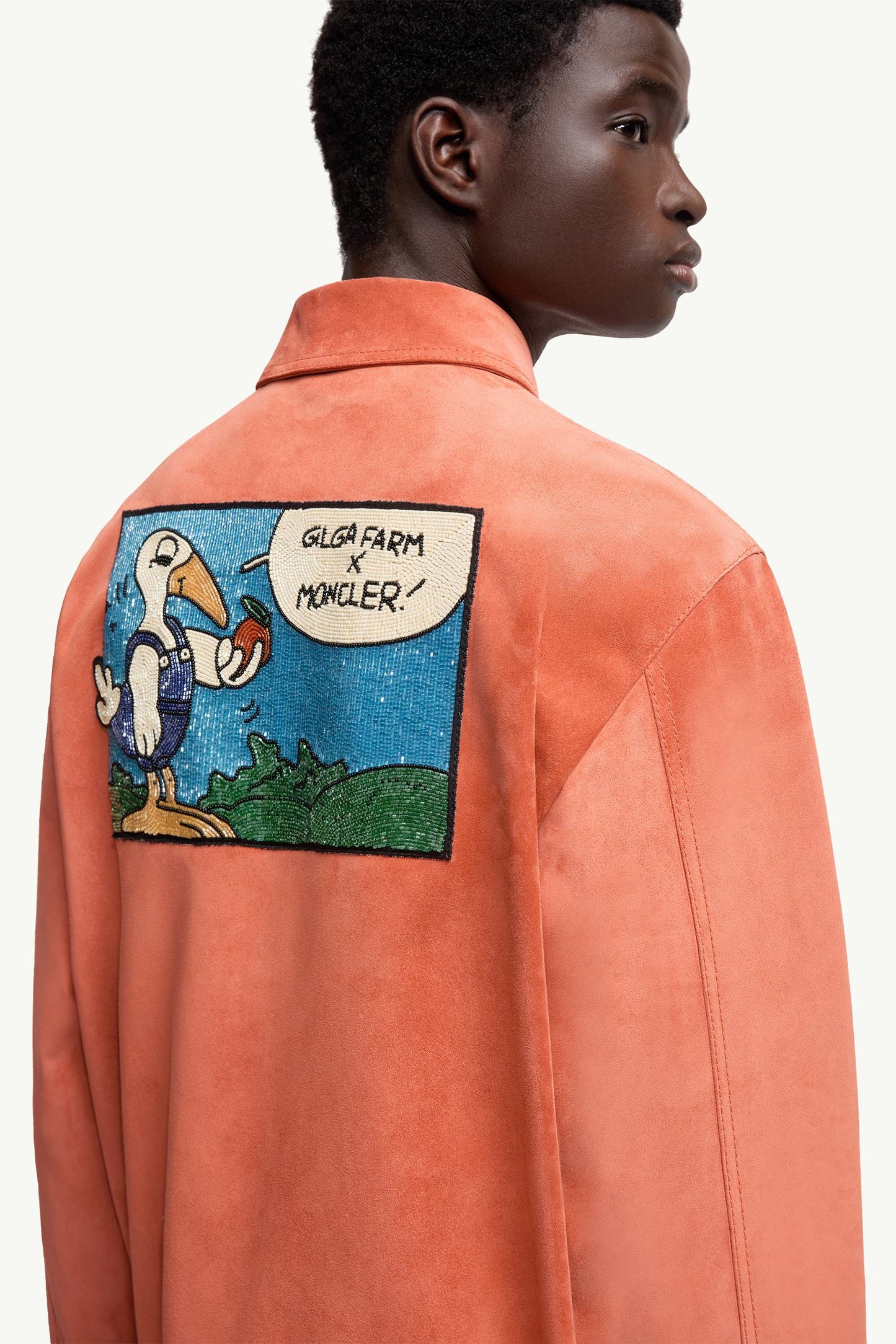 MC x Gilga Farm by Donald Glover Navel Suede Shirt Jacket