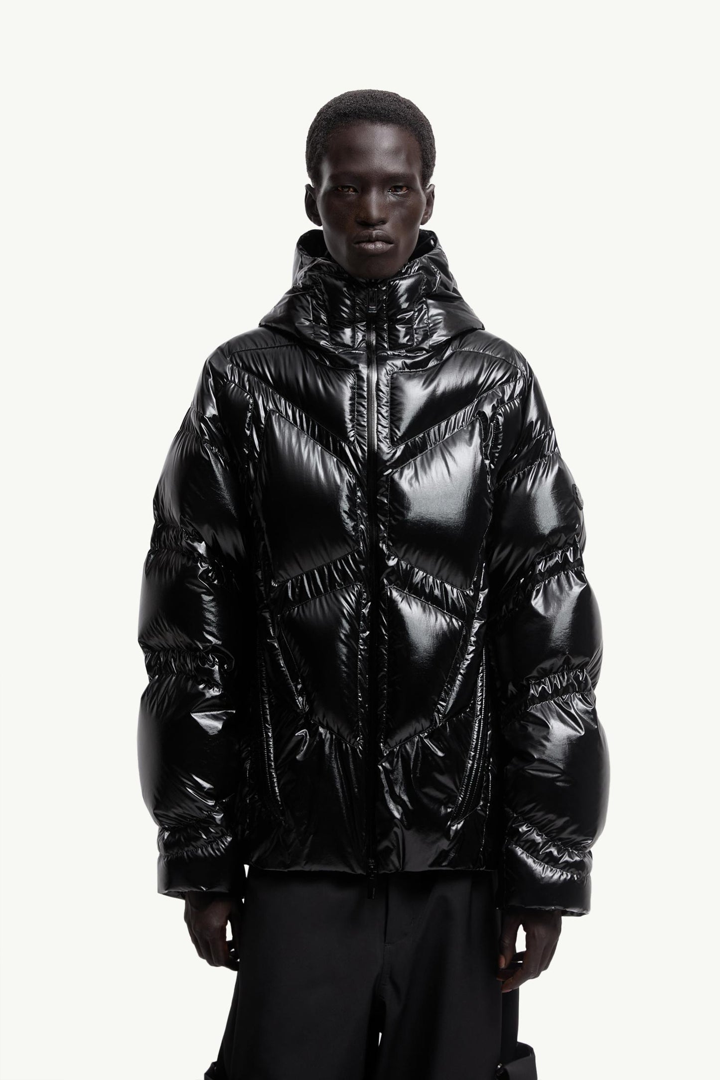 MC x A$AP Rocky Bahianinha Hooded Short Down Jacket