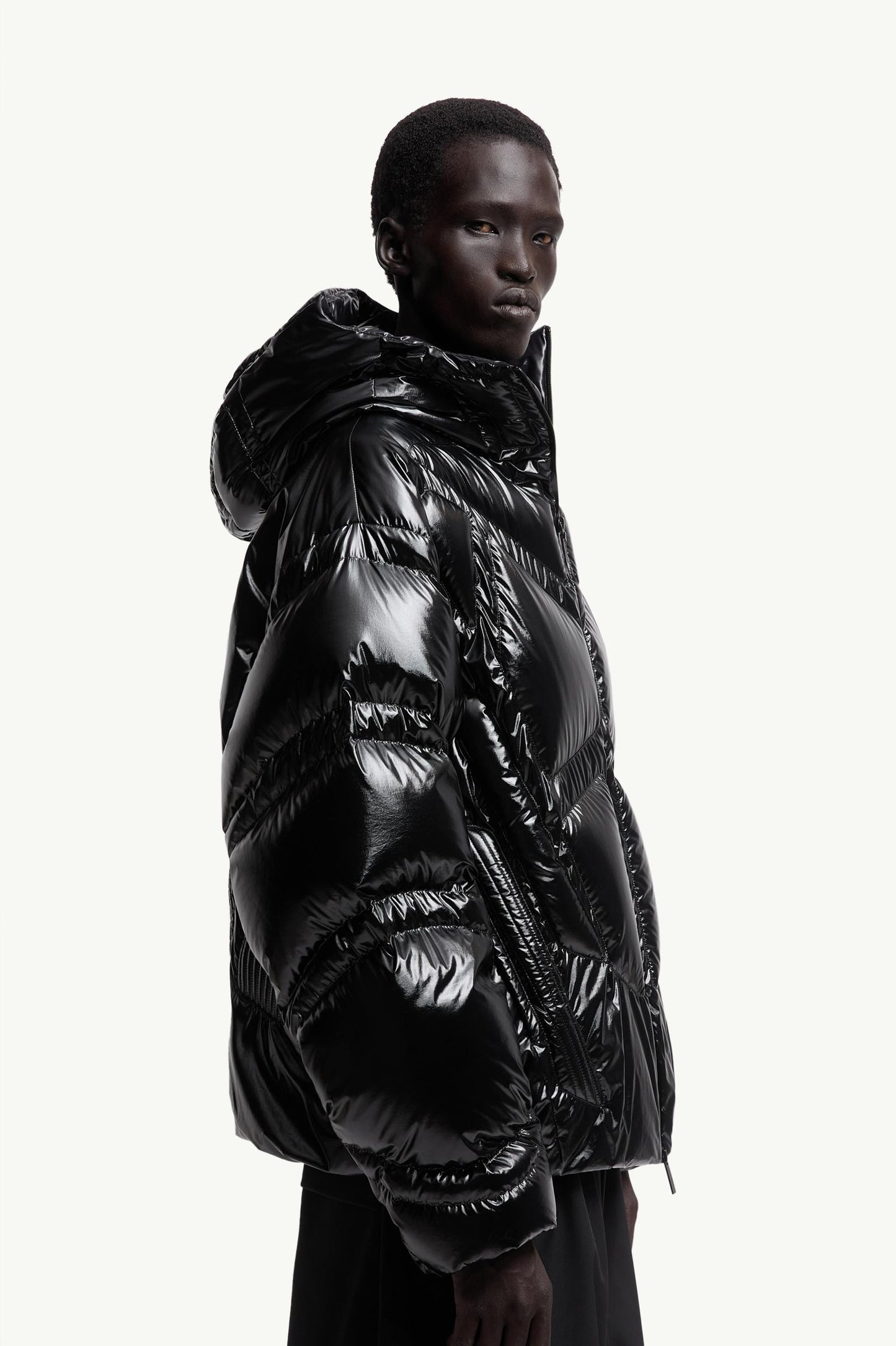 MC x A$AP Rocky Bahianinha Hooded Short Down Jacket