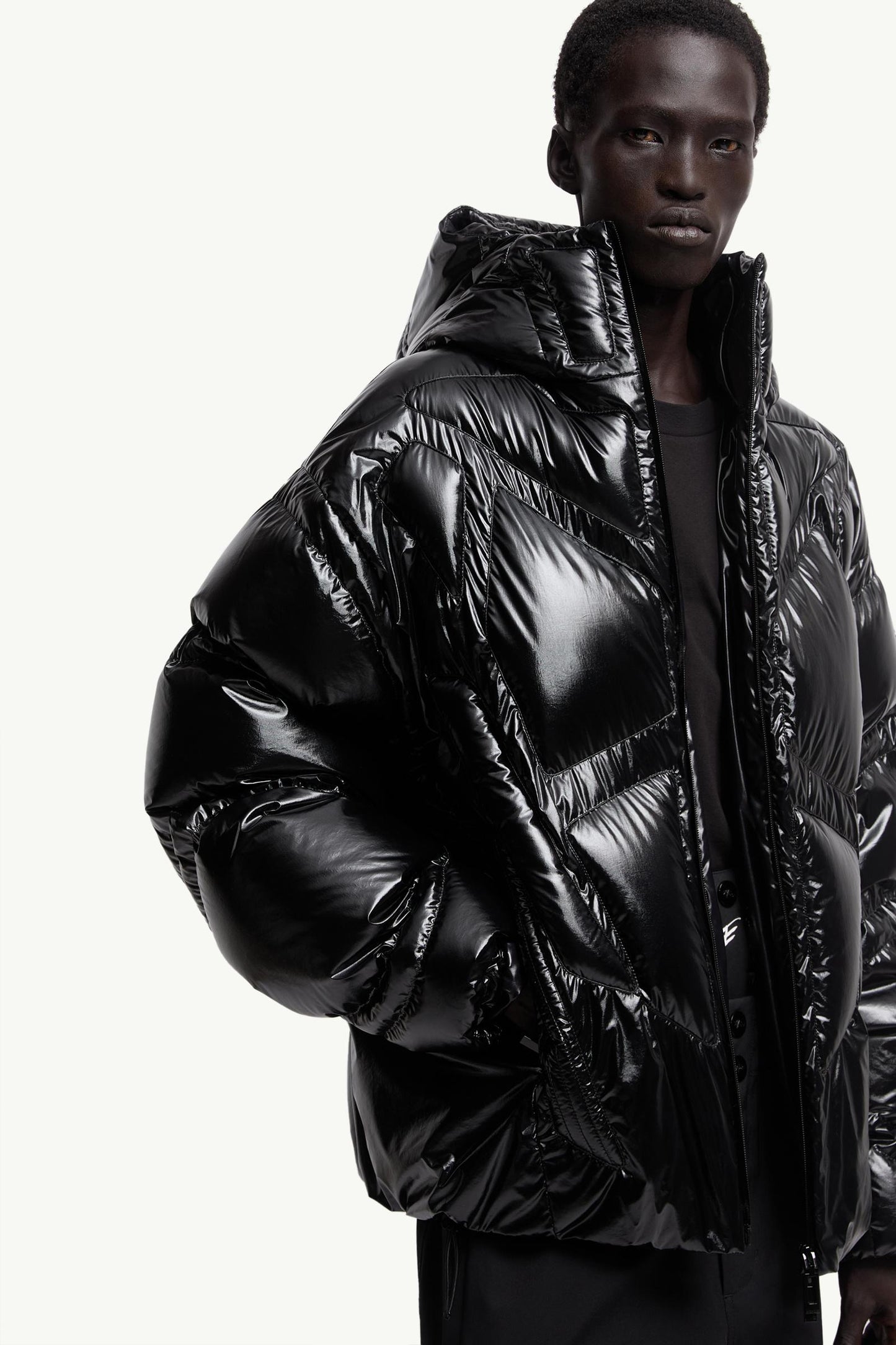 MC x A$AP Rocky Bahianinha Hooded Short Down Jacket