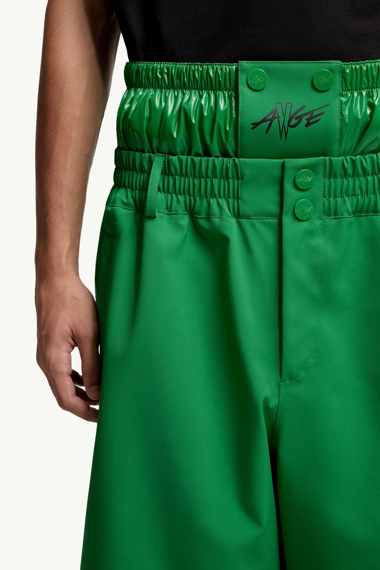 MC x A$AP Rocky Logo Print Shorts