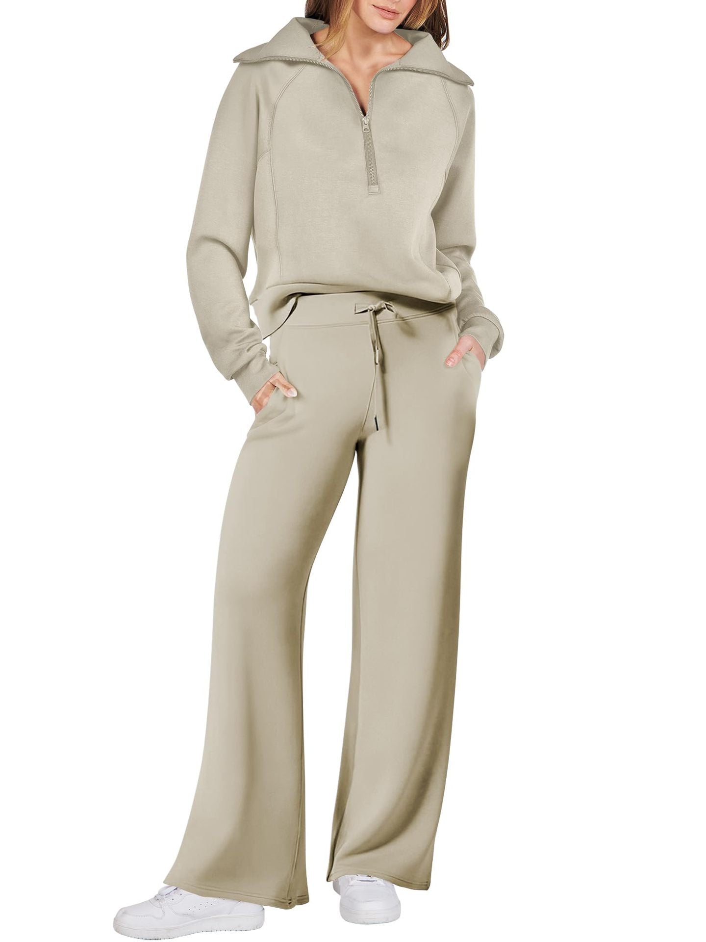⏰Hot Sale-Women's 2 Piece Casual Outfits Sweatsuit Set (Buy 2 Free Shipping)
