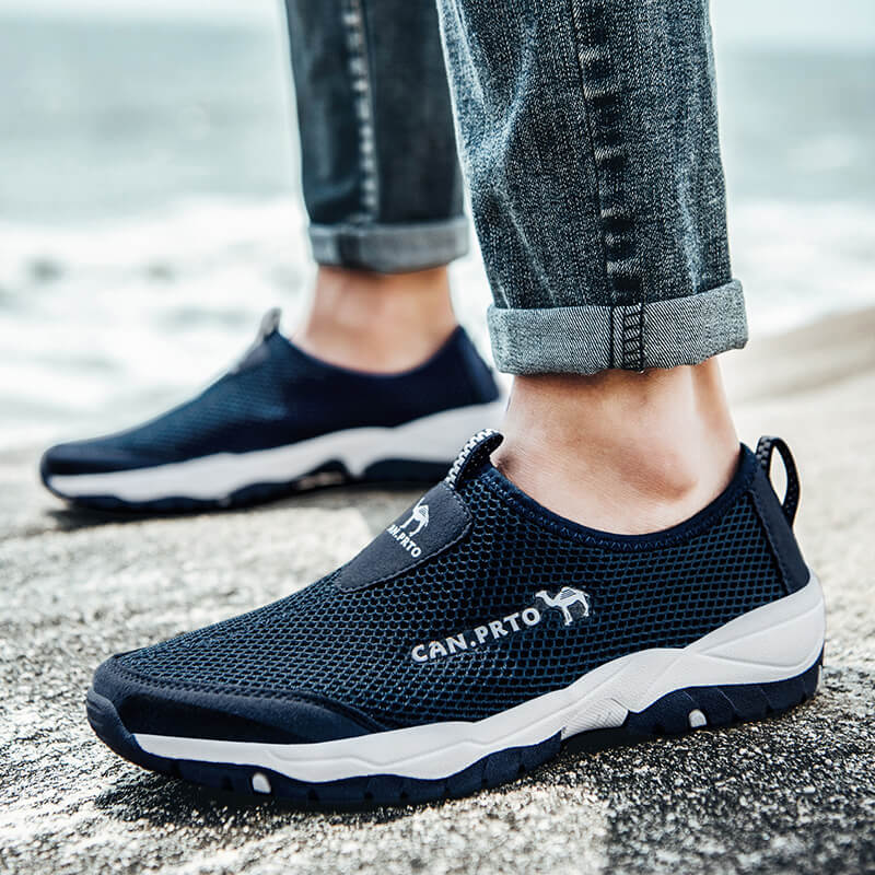Men's Casual Lightweight Slip On Sneakers