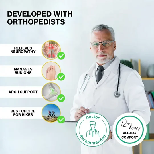 (⏰Limited Time Sale 70% OFF) Men’s Work Hiking Boots – Waterproof, Non-Slip, Puncture and Smash Resistant, Wide Toe, Arch Support – Ideal for Daily Wear and Outdoor Adventures